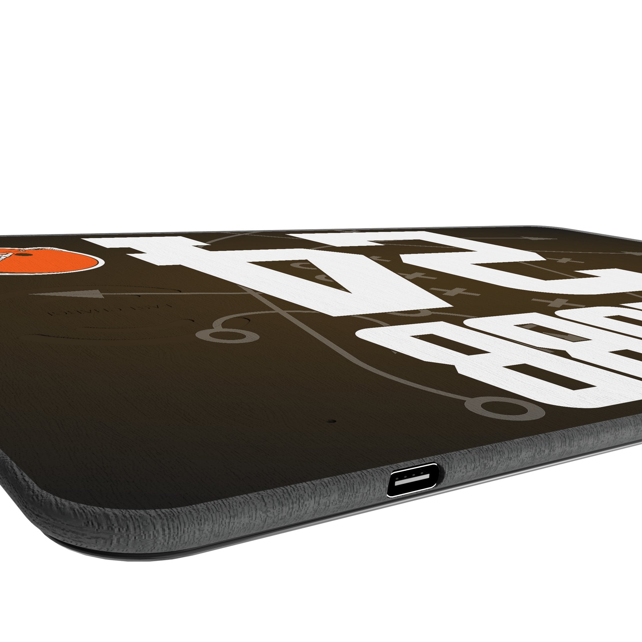 Nick Chubb Cleveland Browns 24 Game Tactic 15-Watt Wireless Charger and Mouse Pad - Sports Gifts, Sports Memorabilia, Sports Collectibles, Fan Shop
