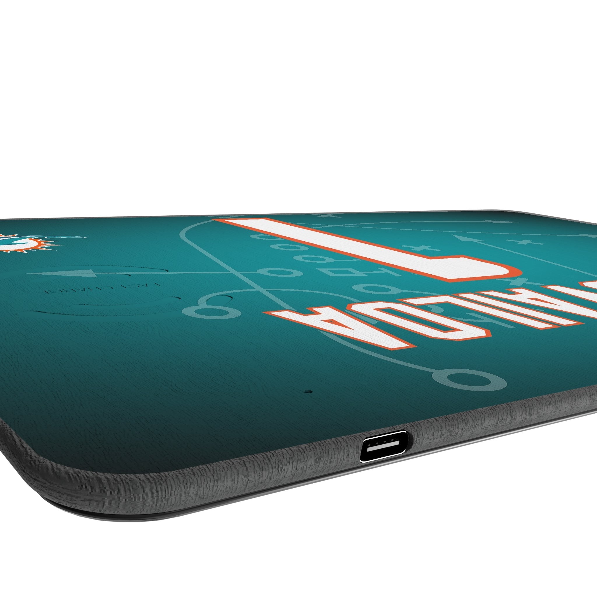 Tua Tagovailoa Miami Dolphins 1 Game Tactic 15-Watt Wireless Charger and Mouse Pad - Sports Gifts, Sports Memorabilia, Sports Collectibles, Fan Shop