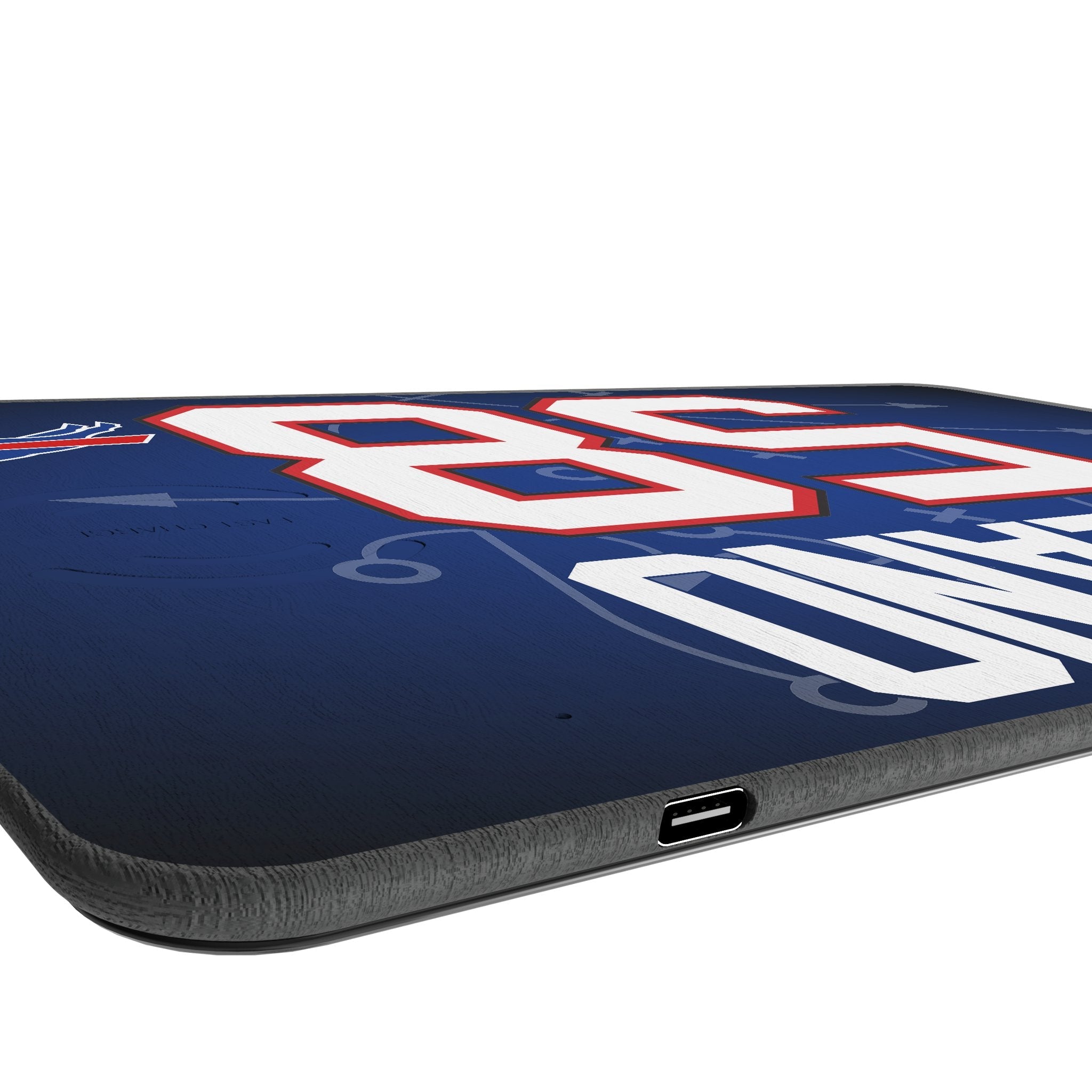 Matt Milano Buffalo Bills 58 Game Tactic 15-Watt Wireless Charger and Mouse Pad - Sports Gifts, Sports Memorabilia, Sports Collectibles, Fan Shop