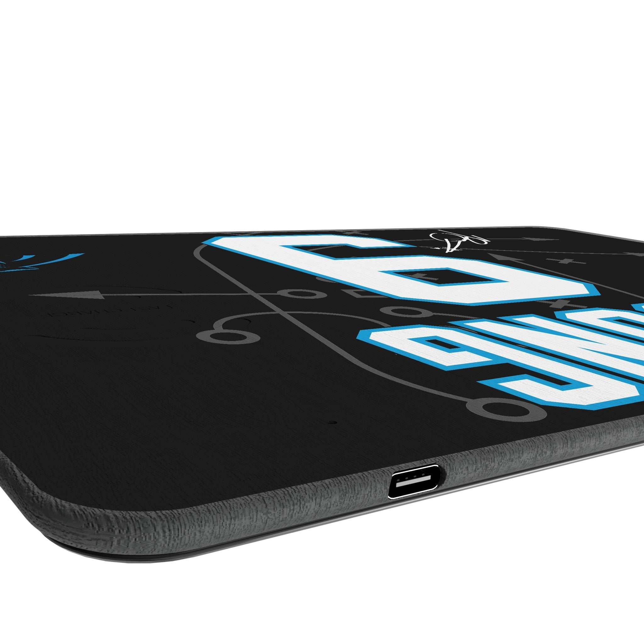 Bryce Young Carolina Panthers 9 Game Tactic 15-Watt Wireless Charger and Mouse Pad - Sports Gifts, Sports Memorabilia, Sports Collectibles, Fan Shop