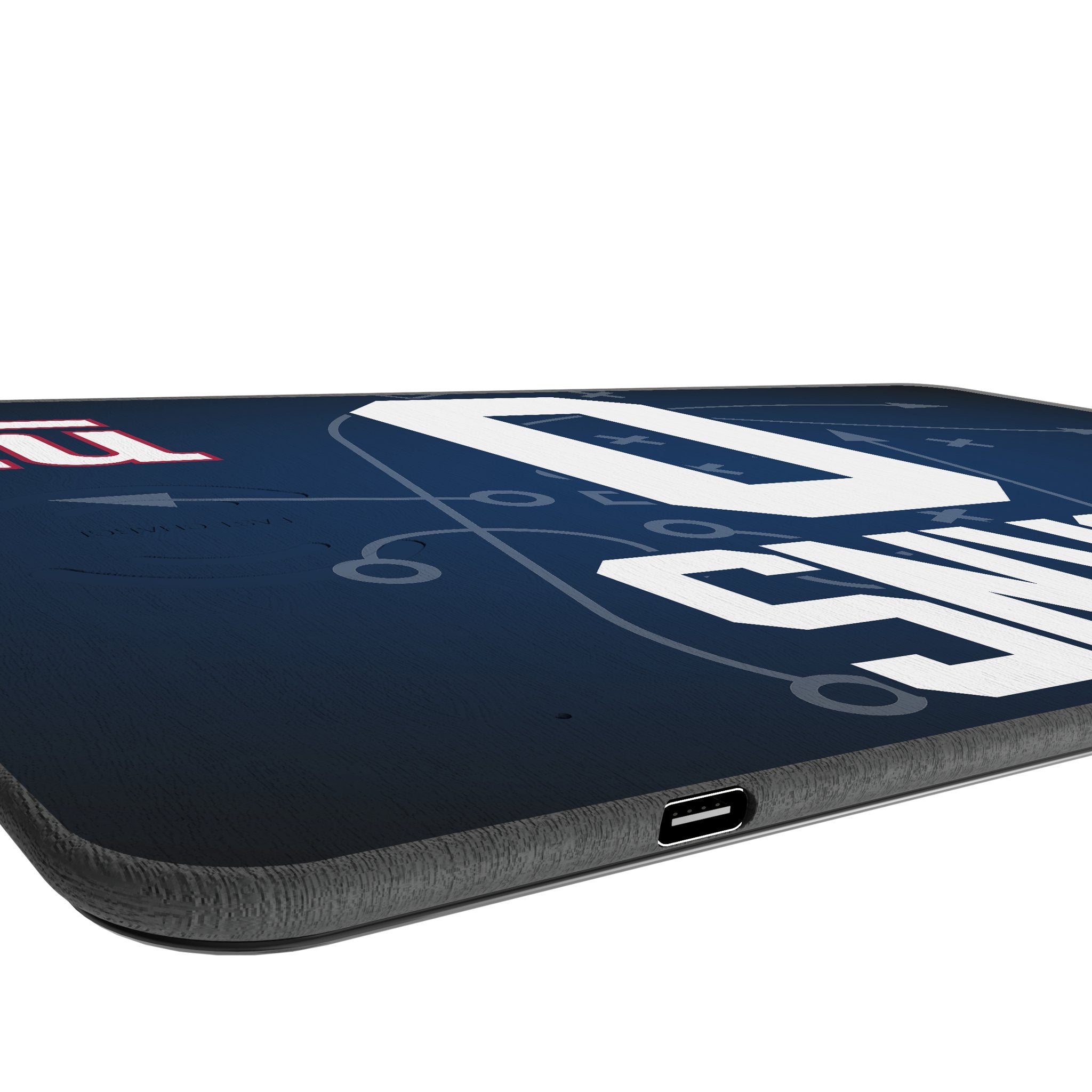 Brian Burns New York Giants 0 Game Tactic 15-Watt Wireless Charger and Mouse Pad - Sports Gifts, Sports Memorabilia, Sports Collectibles, Fan Shop