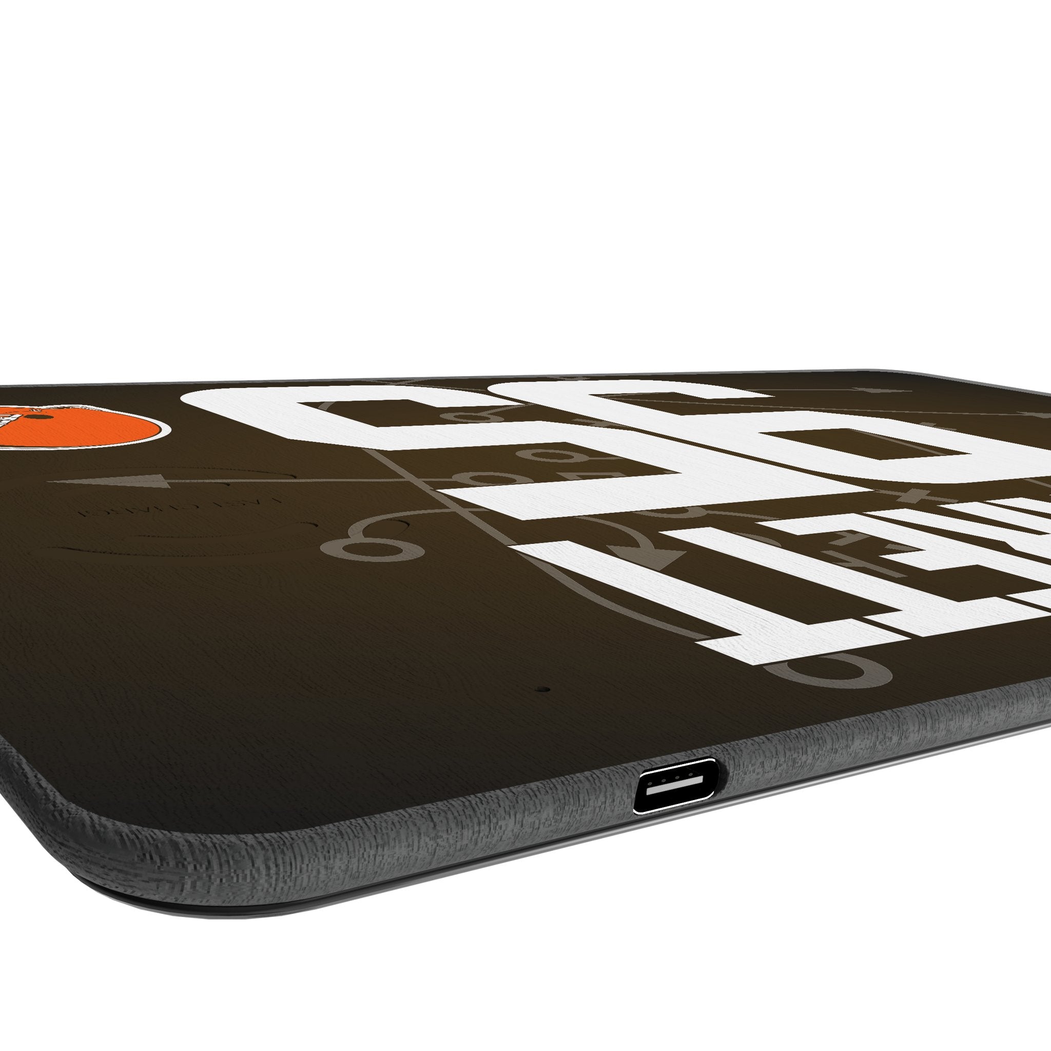 Myles Garrett Cleveland Browns 95 Game Tactic 15-Watt Wireless Charger and Mouse Pad - Sports Gifts, Sports Memorabilia, Sports Collectibles, Fan Shop