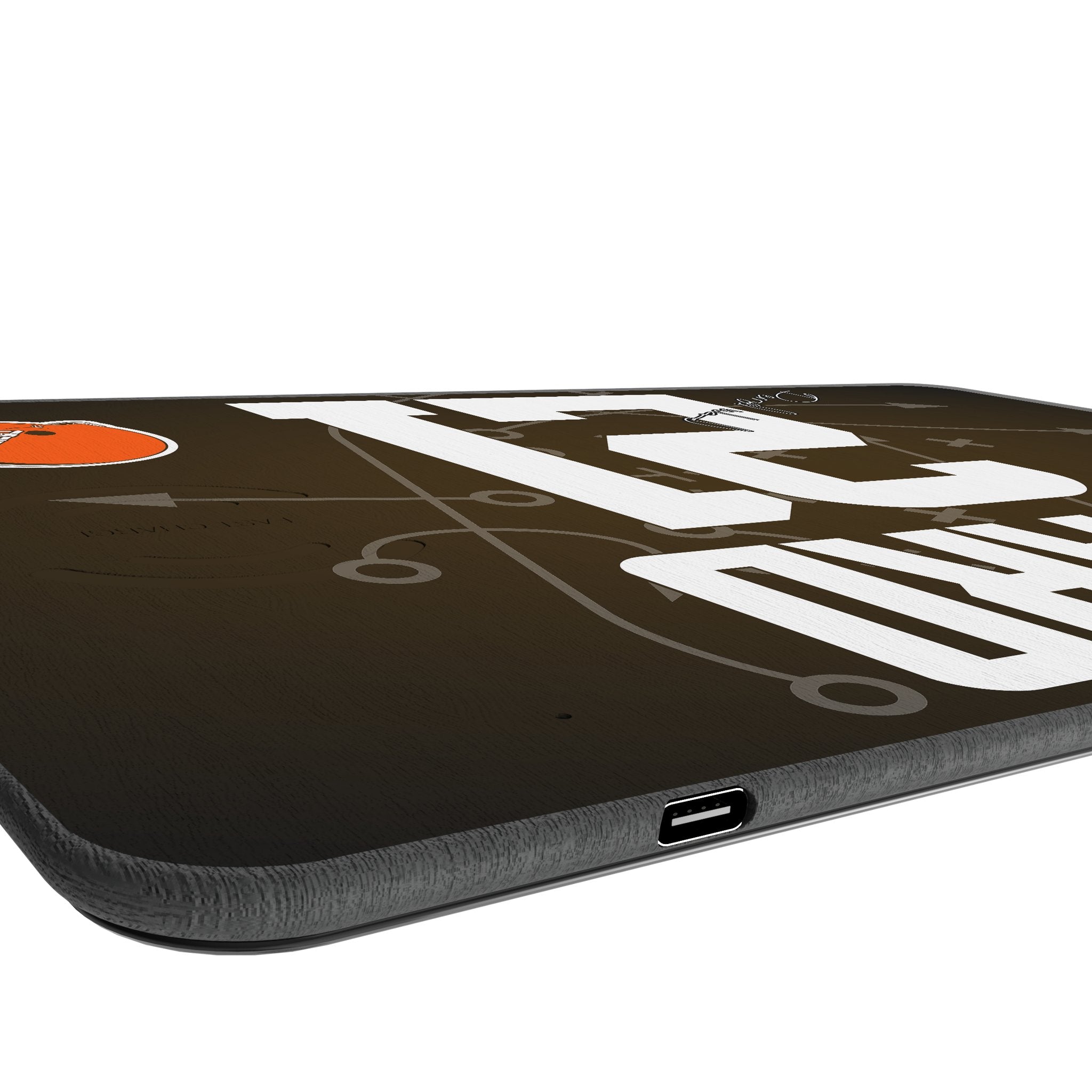 Denzel Ward Cleveland Browns 21 Game Tactic 15-Watt Wireless Charger and Mouse Pad - Sports Gifts, Sports Memorabilia, Sports Collectibles, Fan Shop