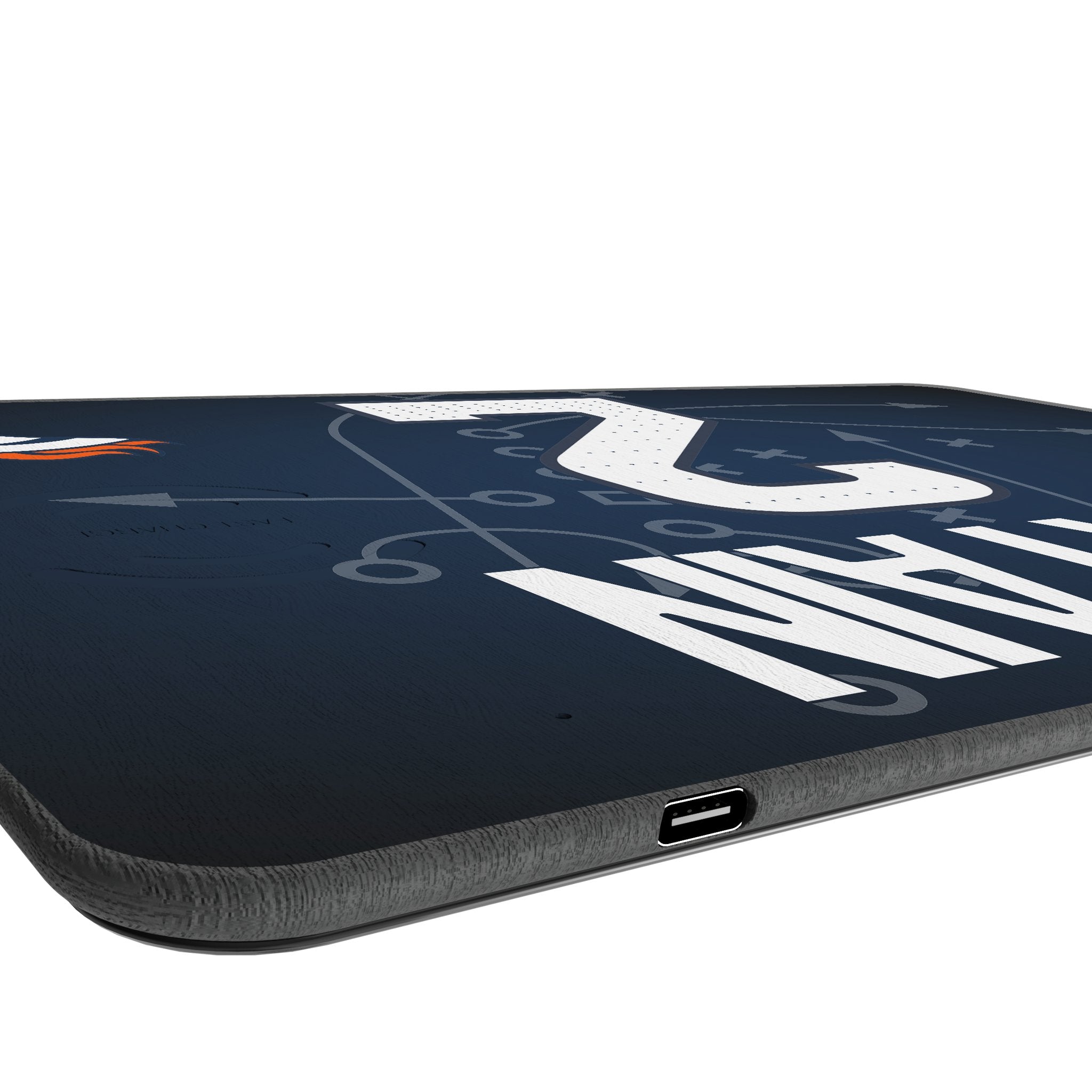 Pat Surtain II Denver Broncos 2 Game Tactic 15-Watt Wireless Charger and Mouse Pad - Sports Gifts, Sports Memorabilia, Sports Collectibles, Fan Shop