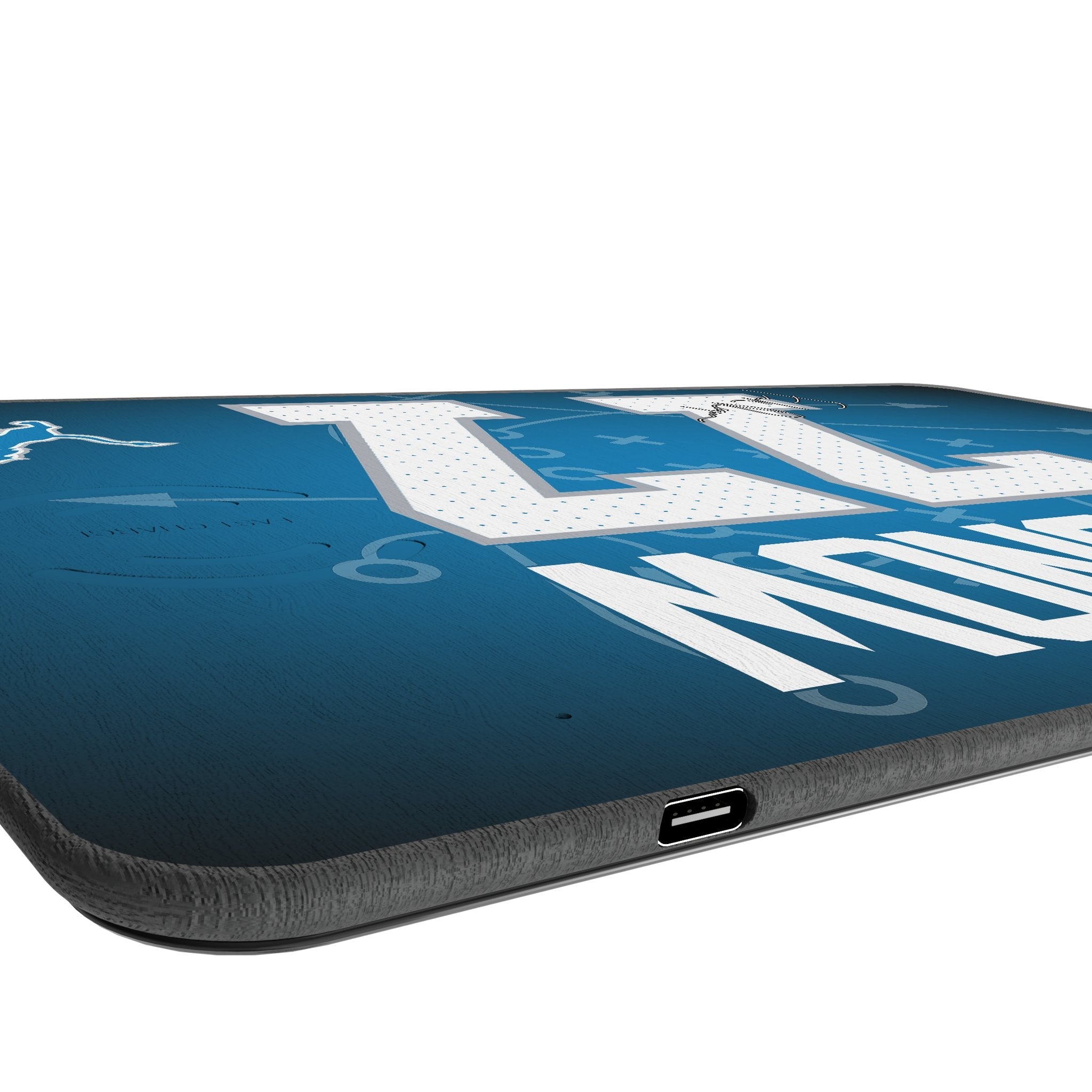 Frank Ragnow Detroit Lions 77 Game Tactic 15-Watt Wireless Charger and Mouse Pad - Sports Gifts, Sports Memorabilia, Sports Collectibles, Fan Shop