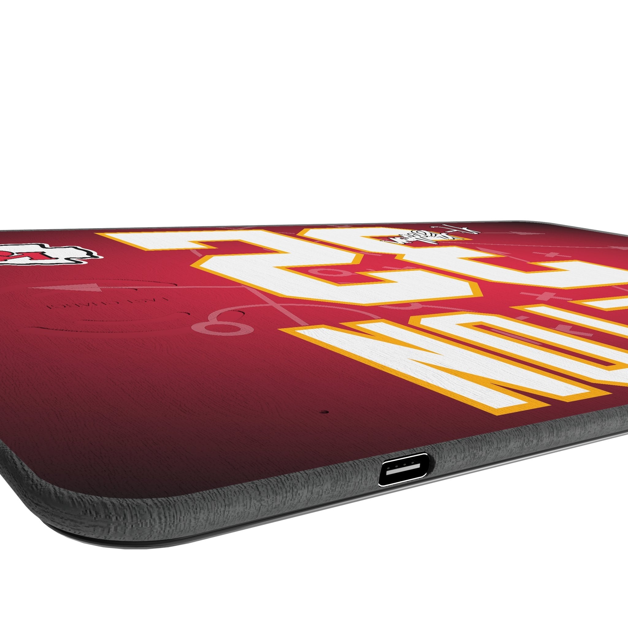Nick Bolton Kansas City Chiefs 32 Game Tactic 15-Watt Wireless Charger and Mouse Pad - Sports Gifts, Sports Memorabilia, Sports Collectibles, Fan Shop