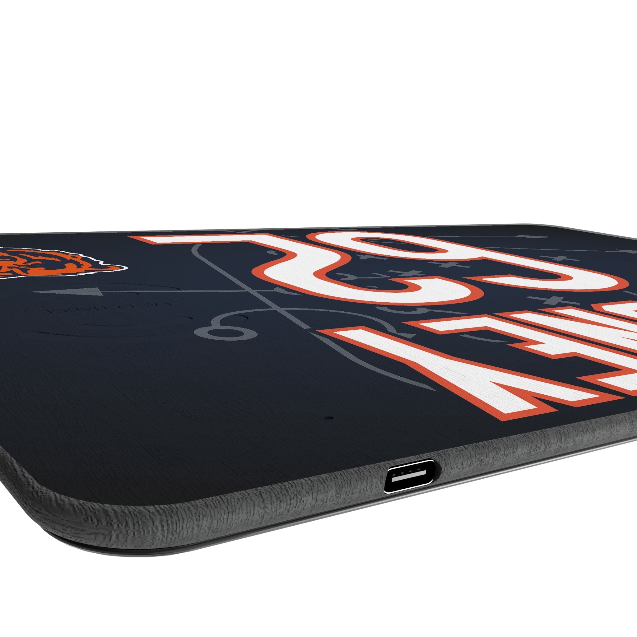 Joe Thuney Chicago Bears 62 Game Tactic 15-Watt Wireless Charger and Mouse Pad - Sports Gifts, Sports Memorabilia, Sports Collectibles, Fan Shop