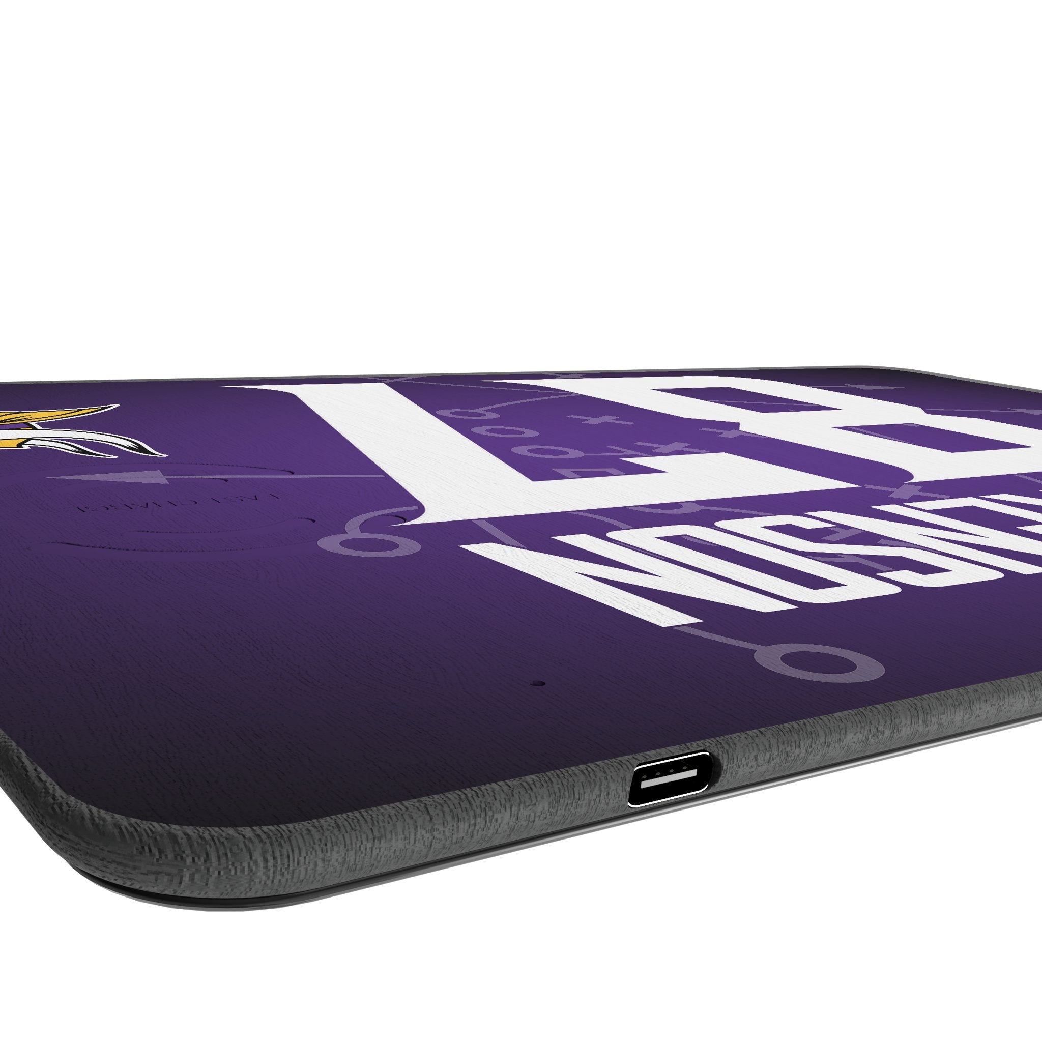 T.J. Hockenson Minnesota Vikings 87 Game Tactic 15-Watt Wireless Charger and Mouse Pad - Sports Gifts, Sports Memorabilia, Sports Collectibles, Fan Shop