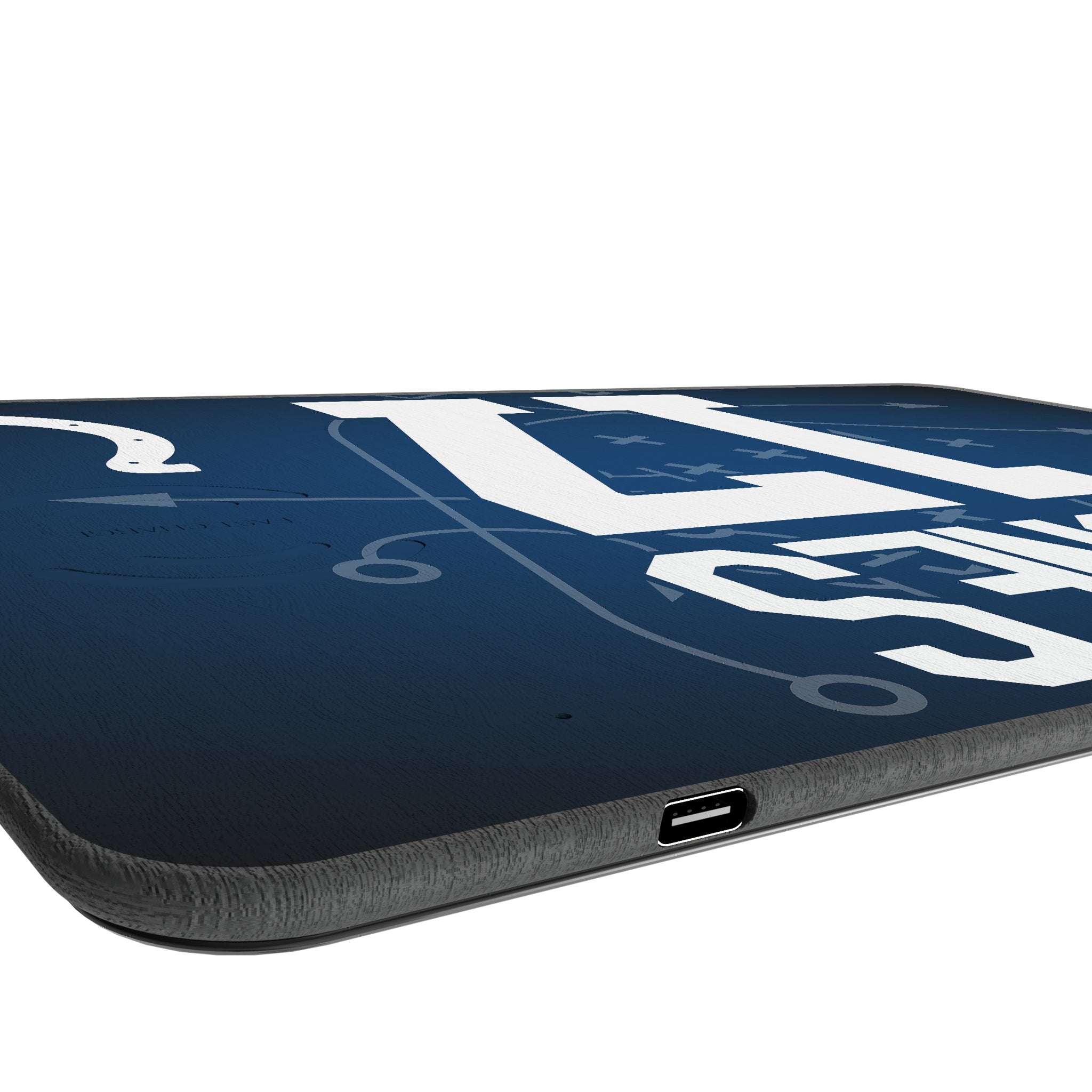 Daniel Jones Indianapolis Colts 17 Game Tactic 15-Watt Wireless Charger and Mouse Pad - Sports Gifts, Sports Memorabilia, Sports Collectibles, Fan Shop