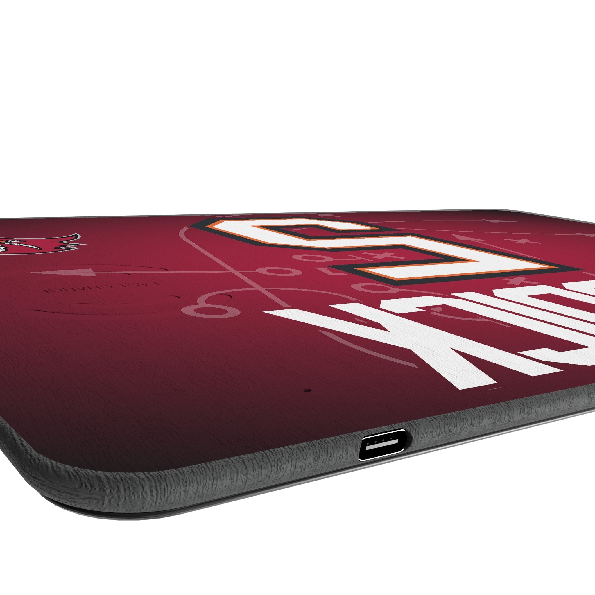 Haason Reddick Tampa Bay Buccaneers 5 Game Tactic 15-Watt Wireless Charger and Mouse Pad - Sports Gifts, Sports Memorabilia, Sports Collectibles, Fan Shop