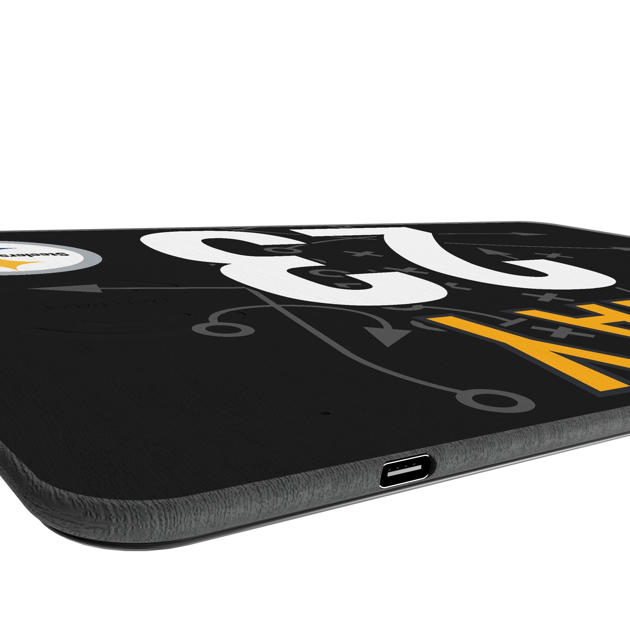 Darius Slay Pittsburgh Steelers 23 Game Tactic 15-Watt Wireless Charger and Mouse Pad - Sports Gifts, Sports Memorabilia, Sports Collectibles, Fan Shop