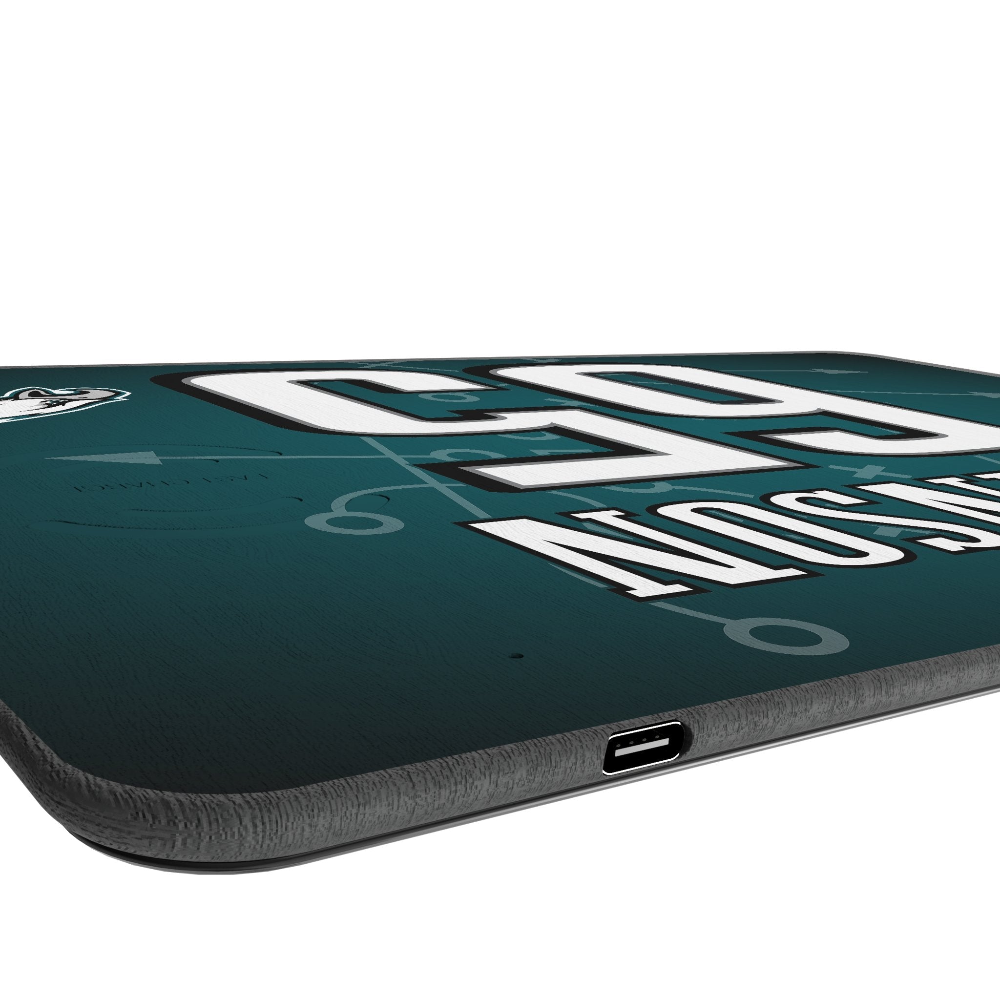 Lane Johnson Philadelphia Eagles 65 Game Tactic 15-Watt Wireless Charger and Mouse Pad - Sports Gifts, Sports Memorabilia, Sports Collectibles, Fan Shop