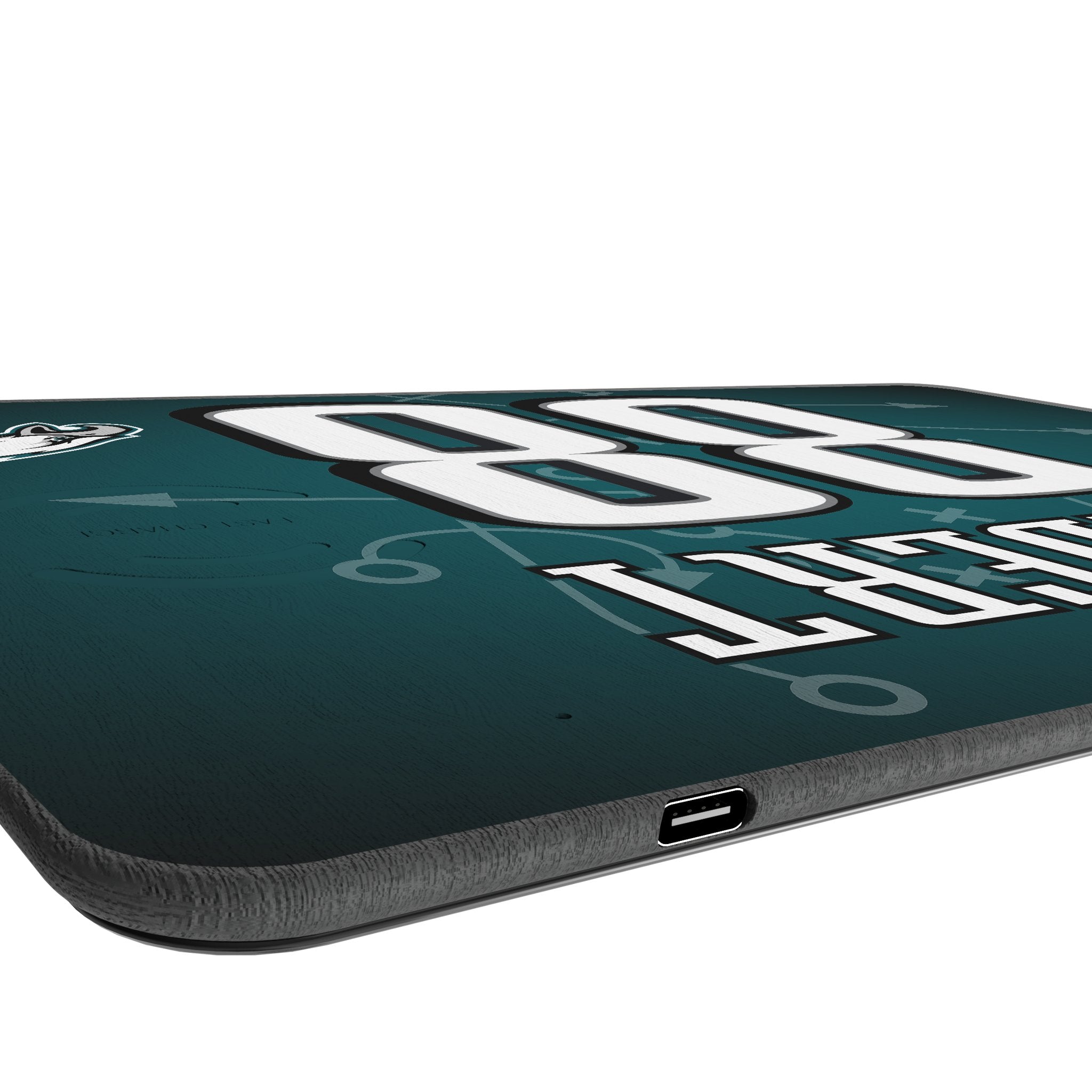 Dallas Goedert Philadelphia Eagles 88 Game Tactic 15-Watt Wireless Charger and Mouse Pad - Sports Gifts, Sports Memorabilia, Sports Collectibles, Fan Shop