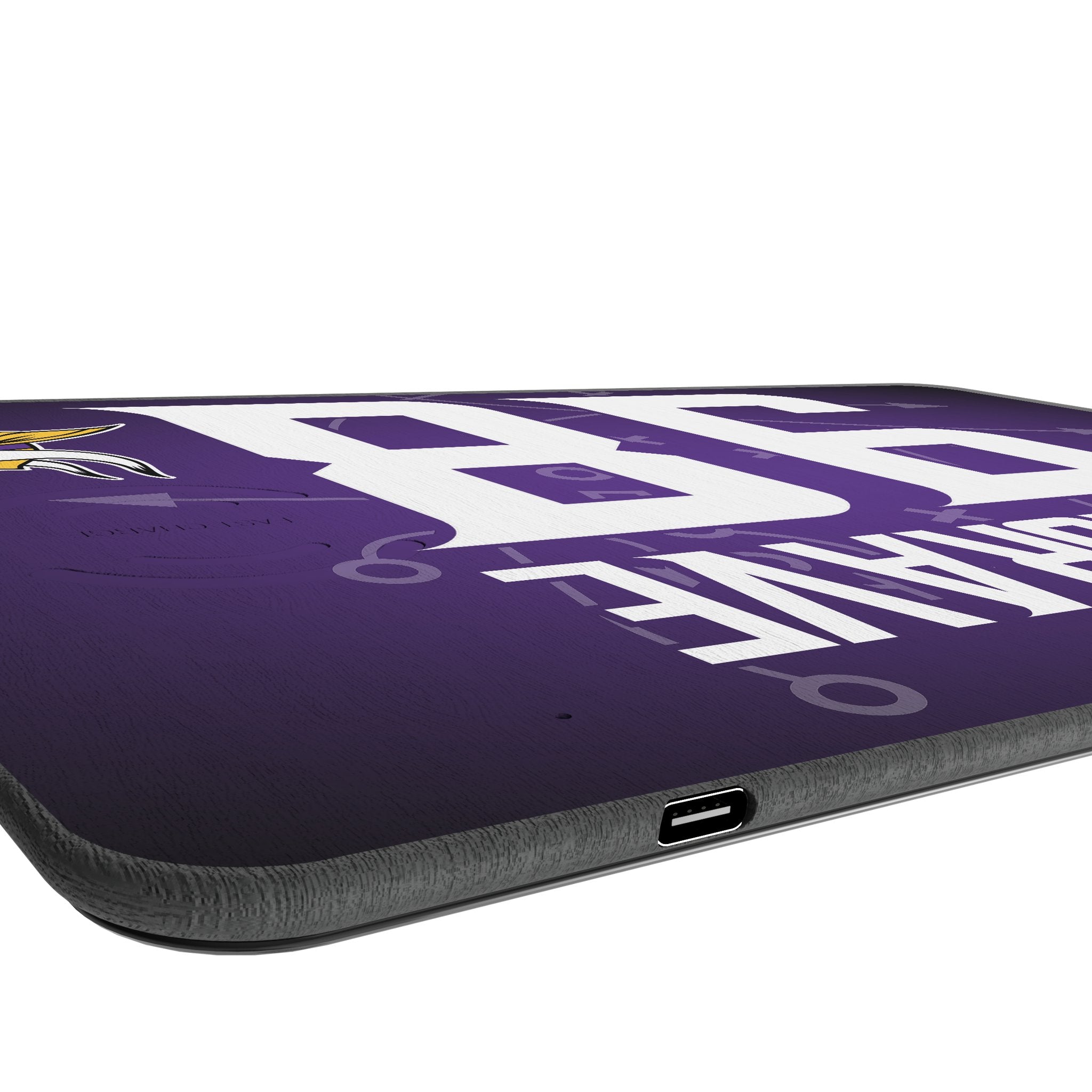 Javon Hargrave Minnesota Vikings 98 Game Tactic 15-Watt Wireless Charger and Mouse Pad - Sports Gifts, Sports Memorabilia, Sports Collectibles, Fan Shop