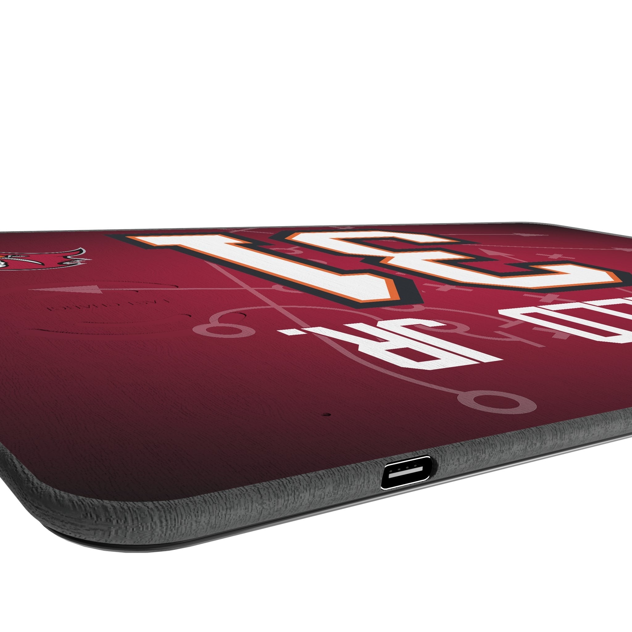 Antoine Winfield Jr. Tampa Bay Buccaneers 31 Game Tactic 15-Watt Wireless Charger and Mouse Pad - Sports Gifts, Sports Memorabilia, Sports Collectibles, Fan Shop