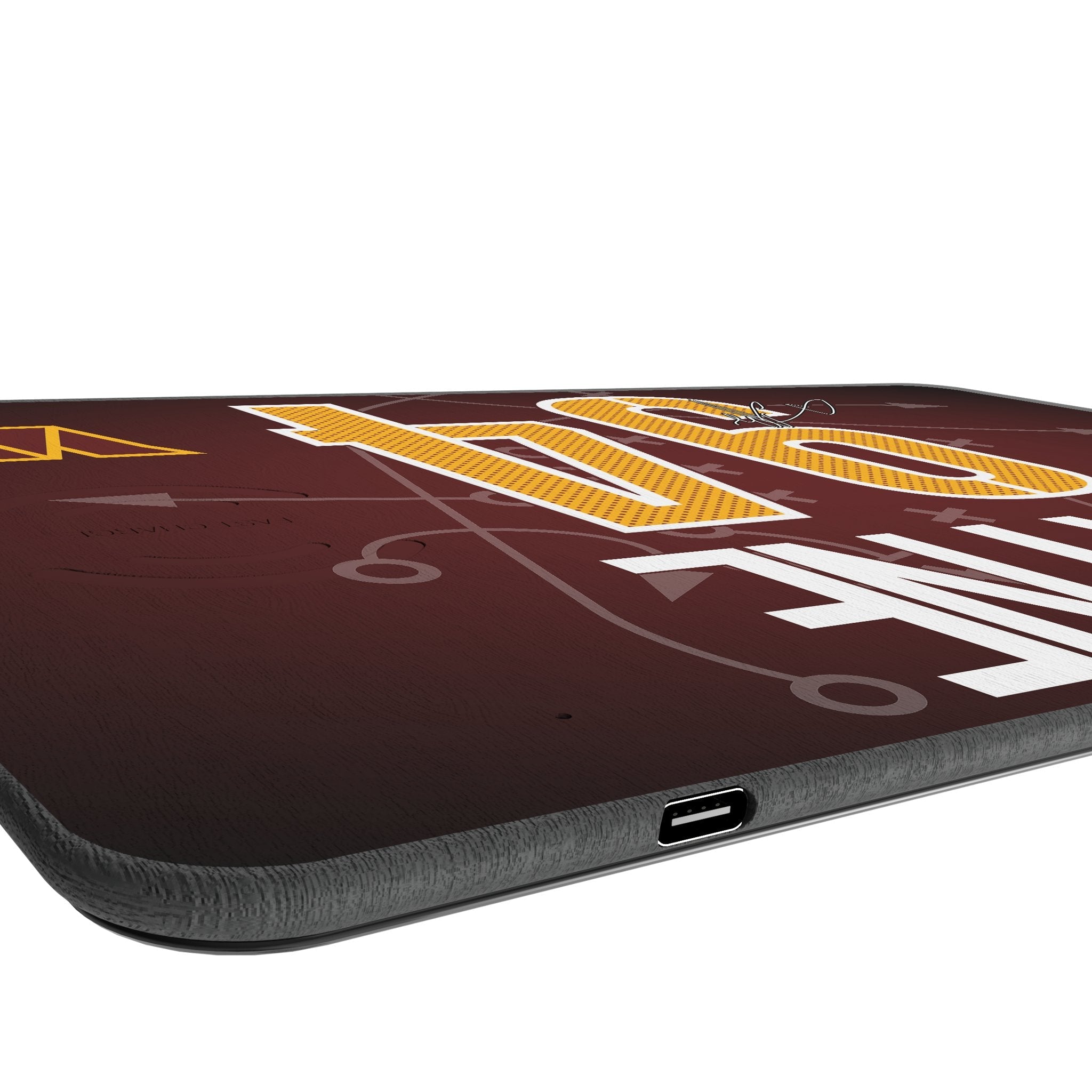 Daron Payne Washington Commanders 94 Game Tactic 15-Watt Wireless Charger and Mouse Pad - Sports Gifts, Sports Memorabilia, Sports Collectibles, Fan Shop