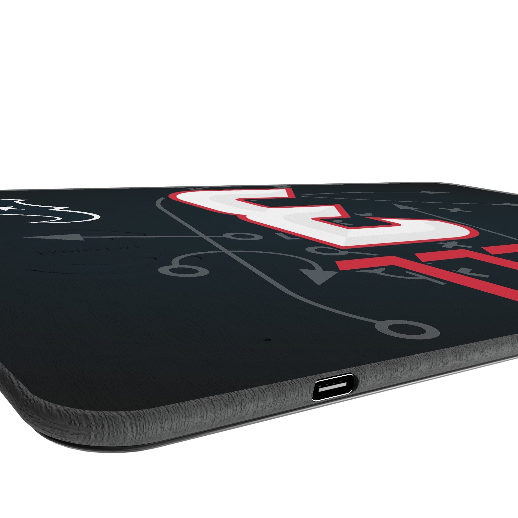 Tank Dell Houston Texans 3 Game Tactic 15-Watt Wireless Charger and Mouse Pad - Sports Gifts, Sports Memorabilia, Sports Collectibles, Fan Shop