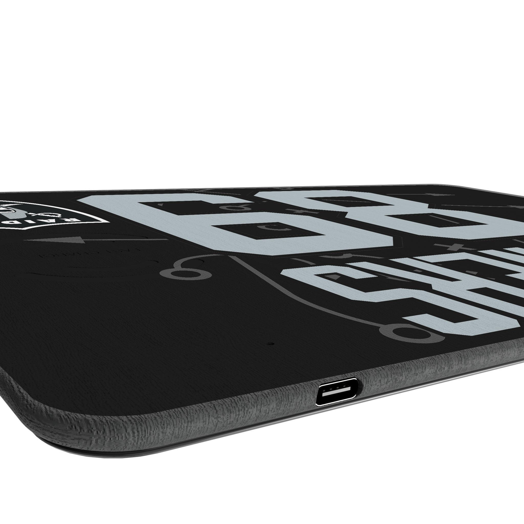 Brock Bowers Las Vegas Raiders 89 Game Tactic 15-Watt Wireless Charger and Mouse Pad - Sports Gifts, Sports Memorabilia, Sports Collectibles, Fan Shop