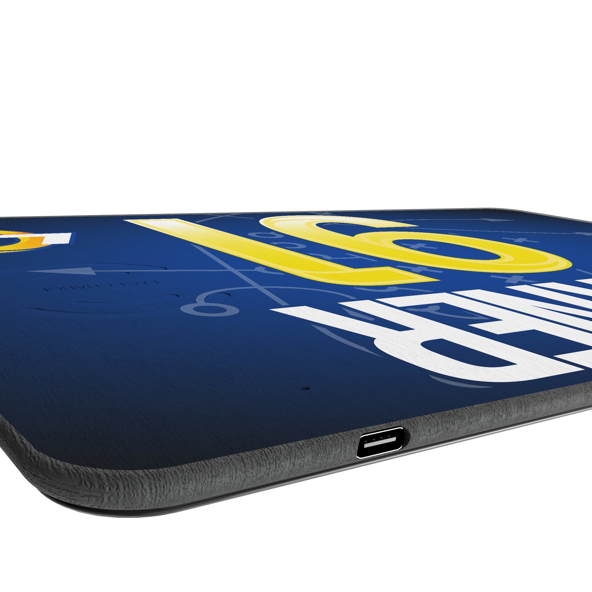 Kobie Turner Los Angeles Rams 91 Game Tactic 15-Watt Wireless Charger and Mouse Pad - Sports Gifts, Sports Memorabilia, Sports Collectibles, Fan Shop