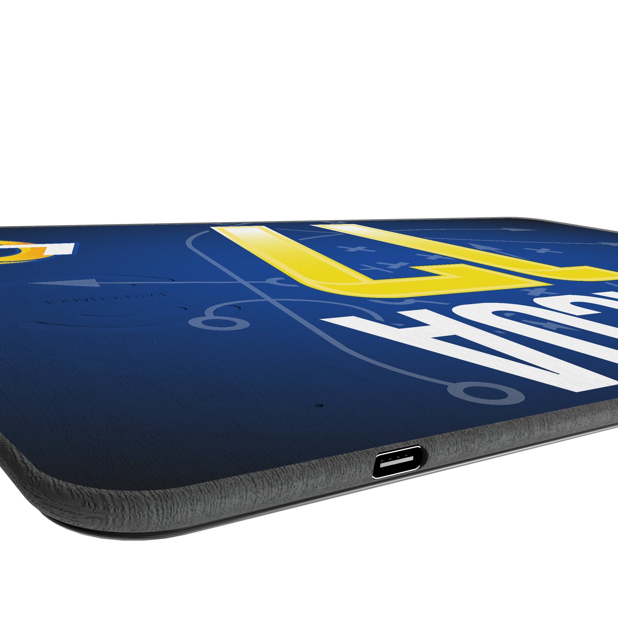 Puka Nacua Los Angeles Rams 17 Game Tactic 15-Watt Wireless Charger and Mouse Pad - Sports Gifts, Sports Memorabilia, Sports Collectibles, Fan Shop