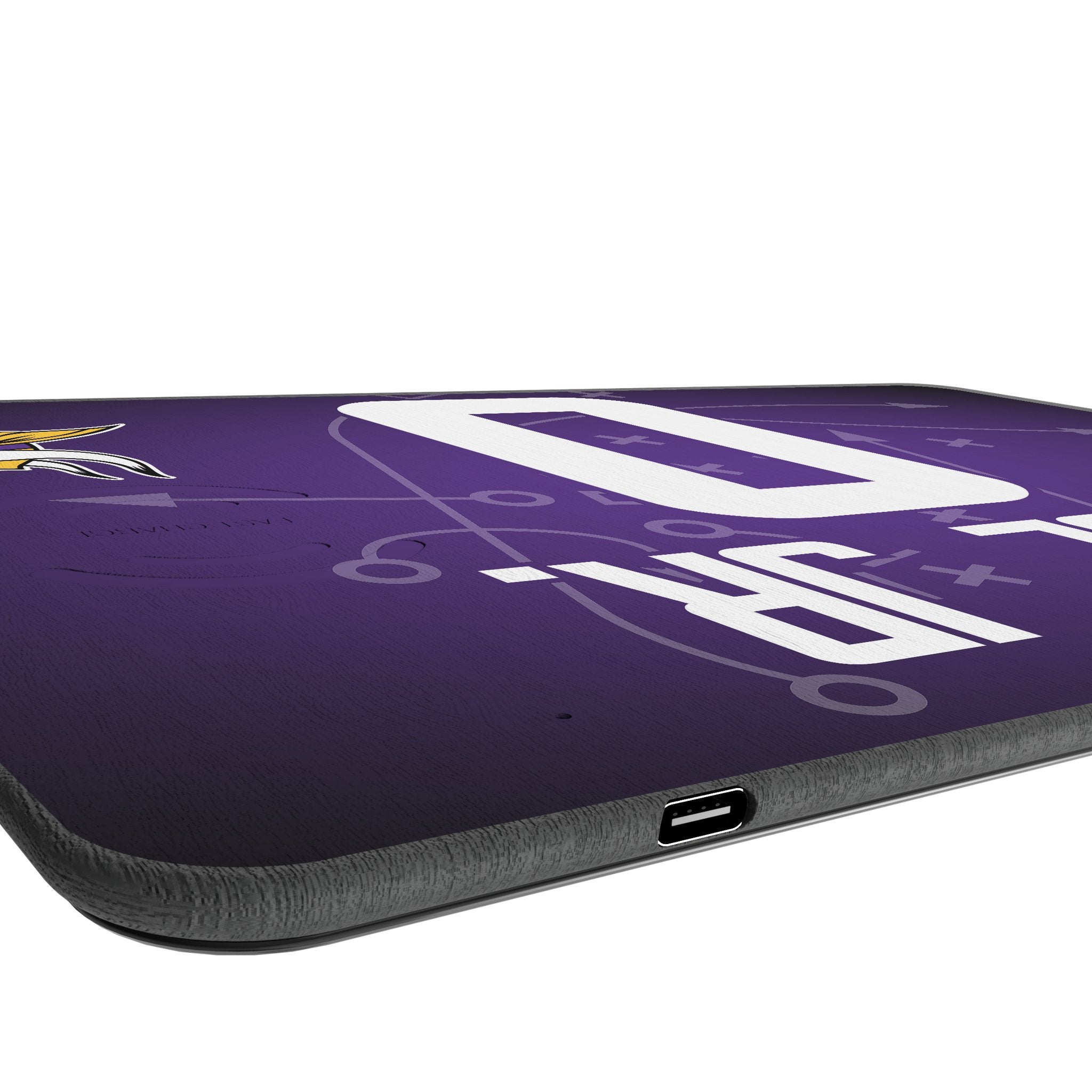 Ivan Pace Jr. Minnesota Vikings 0 Game Tactic 15-Watt Wireless Charger and Mouse Pad - Sports Gifts, Sports Memorabilia, Sports Collectibles, Fan Shop