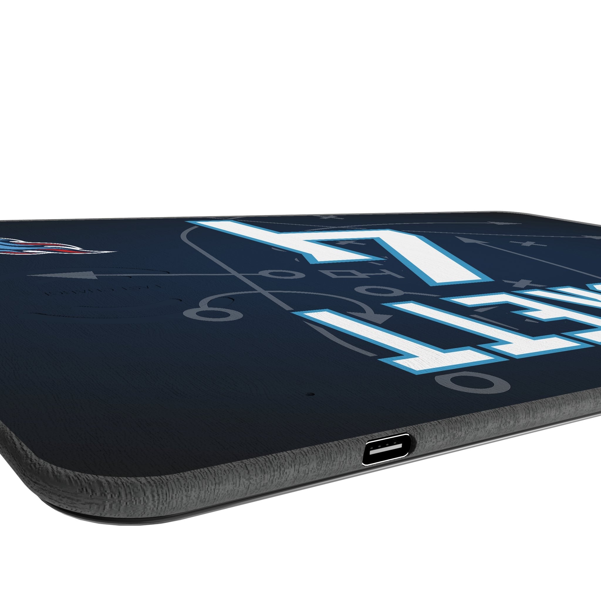 Tyler Lockett Tennessee Titans 4 Game Tactic 15-Watt Wireless Charger and Mouse Pad - Sports Gifts, Sports Memorabilia, Sports Collectibles, Fan Shop
