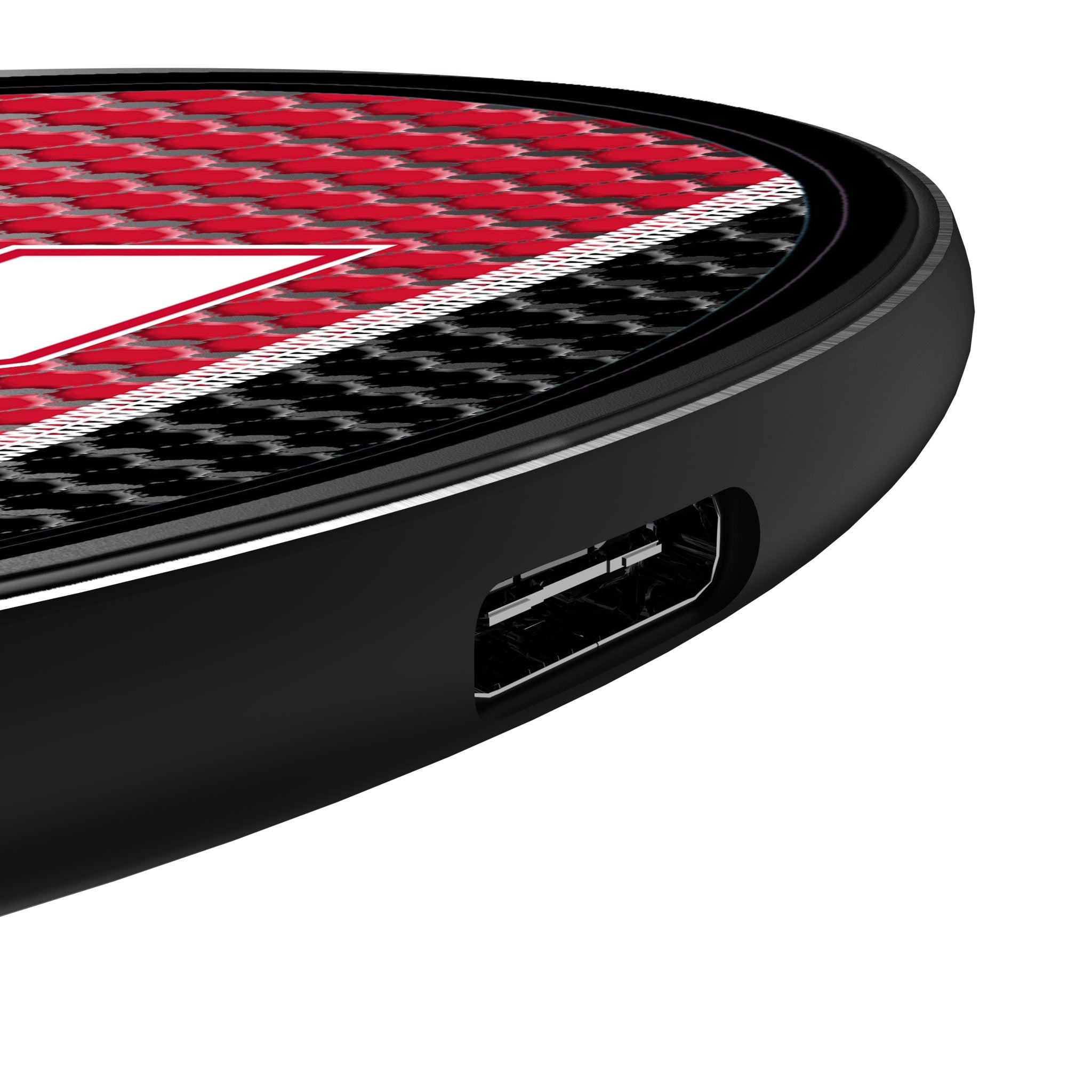 University of Nebraska Huskers Block N Mesh 15-Watt Wireless Charger - Sports Gifts, Sports Memorabilia, Sports Collectibles, Fan Shop