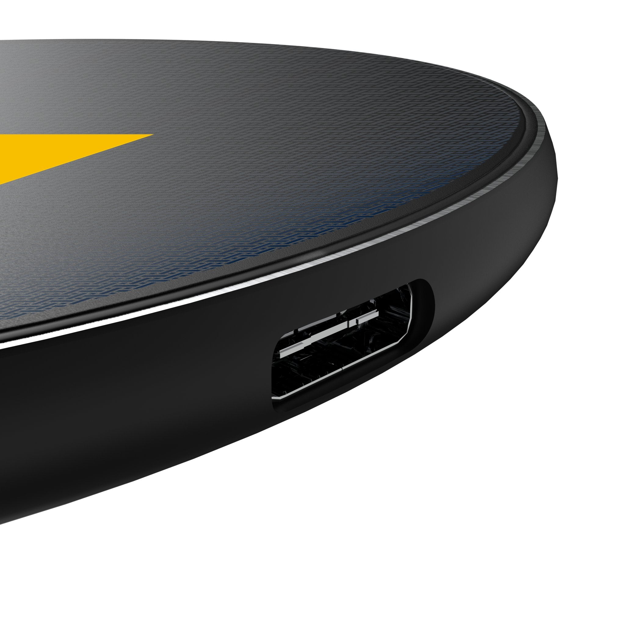 University of Michigan Wolverines Linen 15-Watt Wireless Charger - Sports Gifts, Sports Memorabilia, Sports Collectibles, Fan Shop