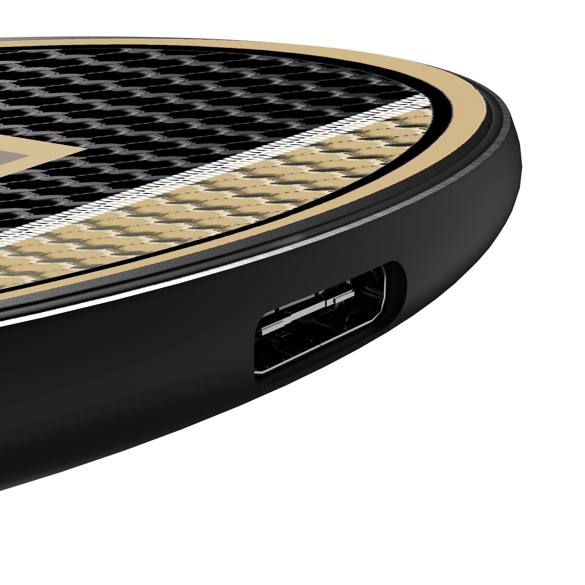 Purdue University Boilermakers Mesh 15-Watt Wireless Charger - Sports Gifts, Sports Memorabilia, Sports Collectibles, Fan Shop