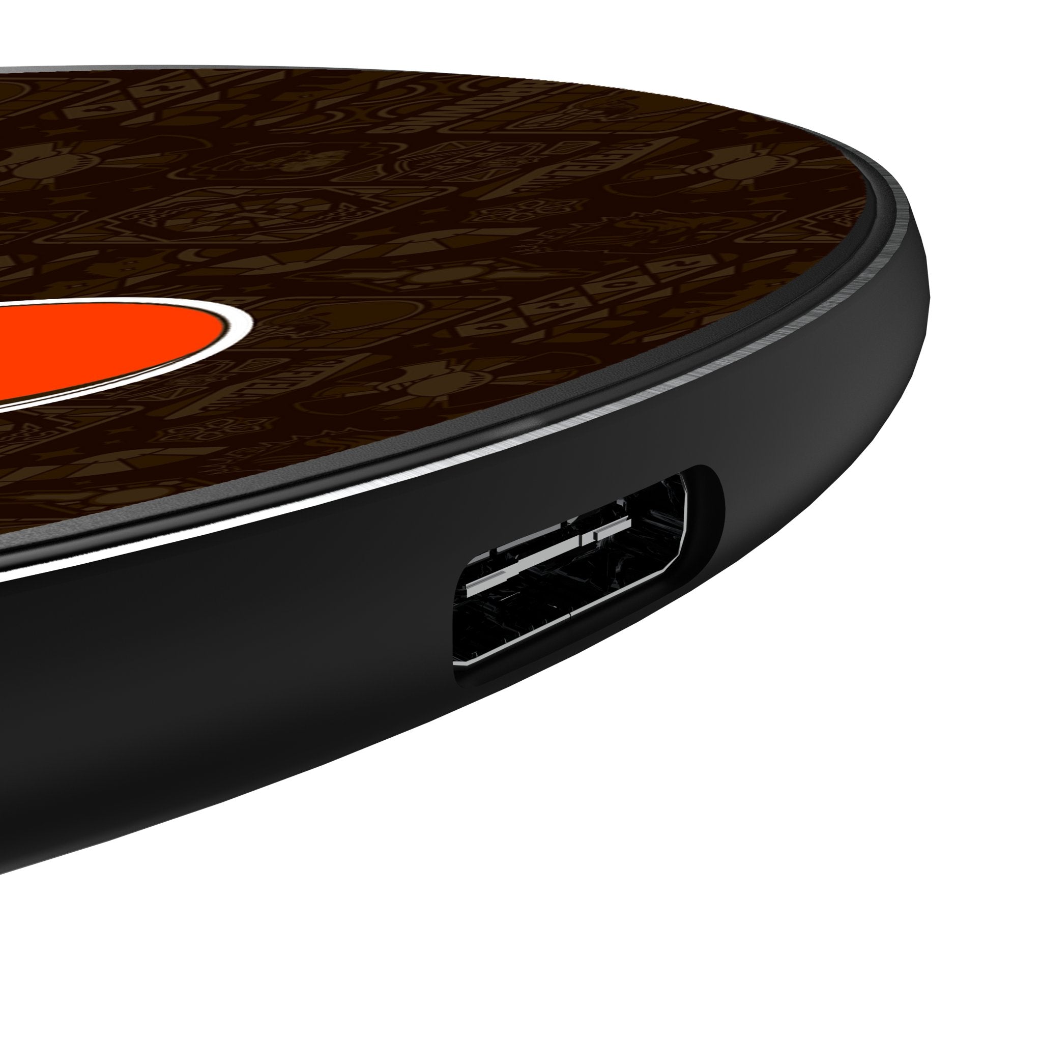 Cleveland Browns 2024 Illustrated Limited Edition 15-Watt Wireless Charger - Sports Gifts, Sports Memorabilia, Sports Collectibles, Fan Shop