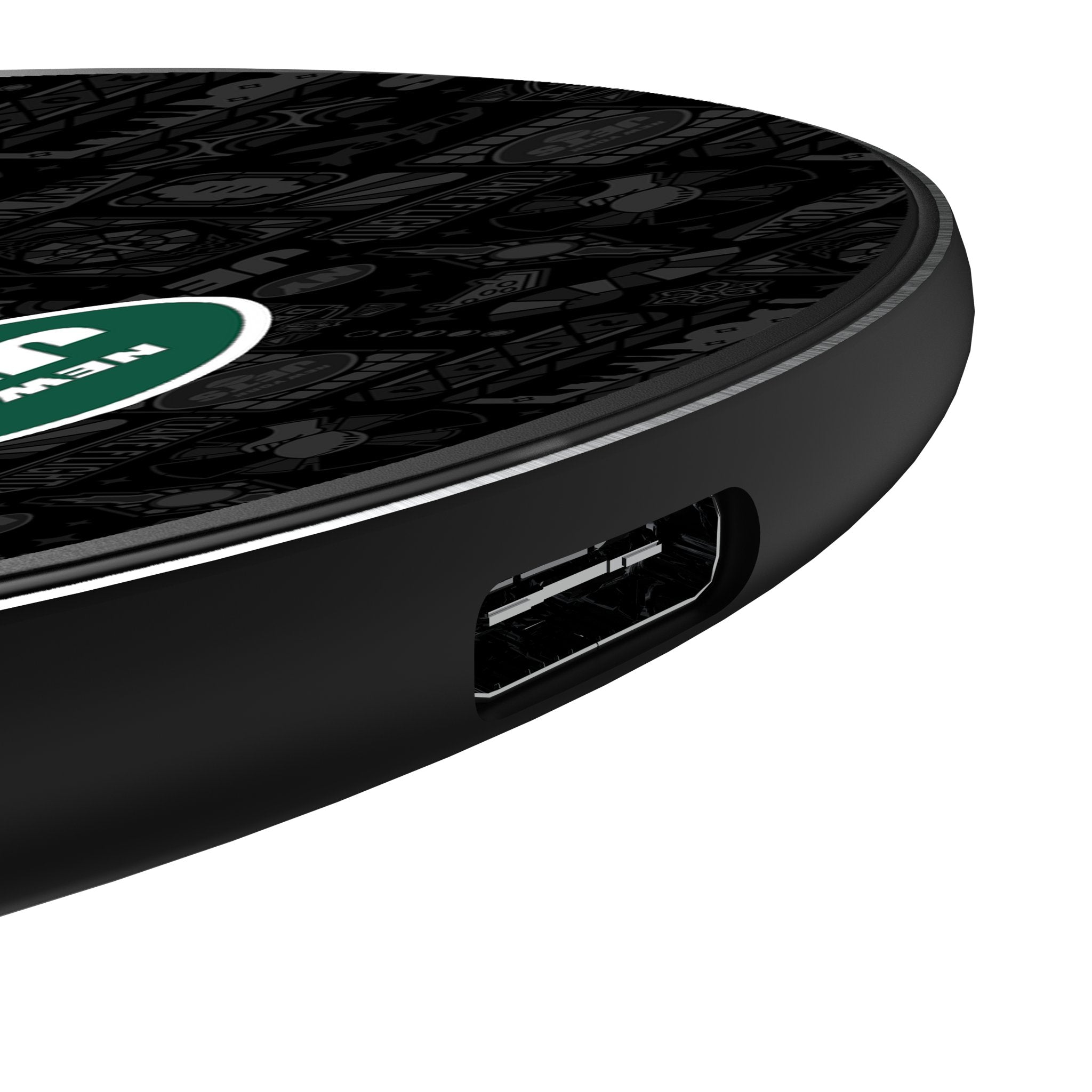 New York Jets 2024 Illustrated Limited Edition 15-Watt Wireless Charger - Sports Gifts, Sports Memorabilia, Sports Collectibles, Fan Shop