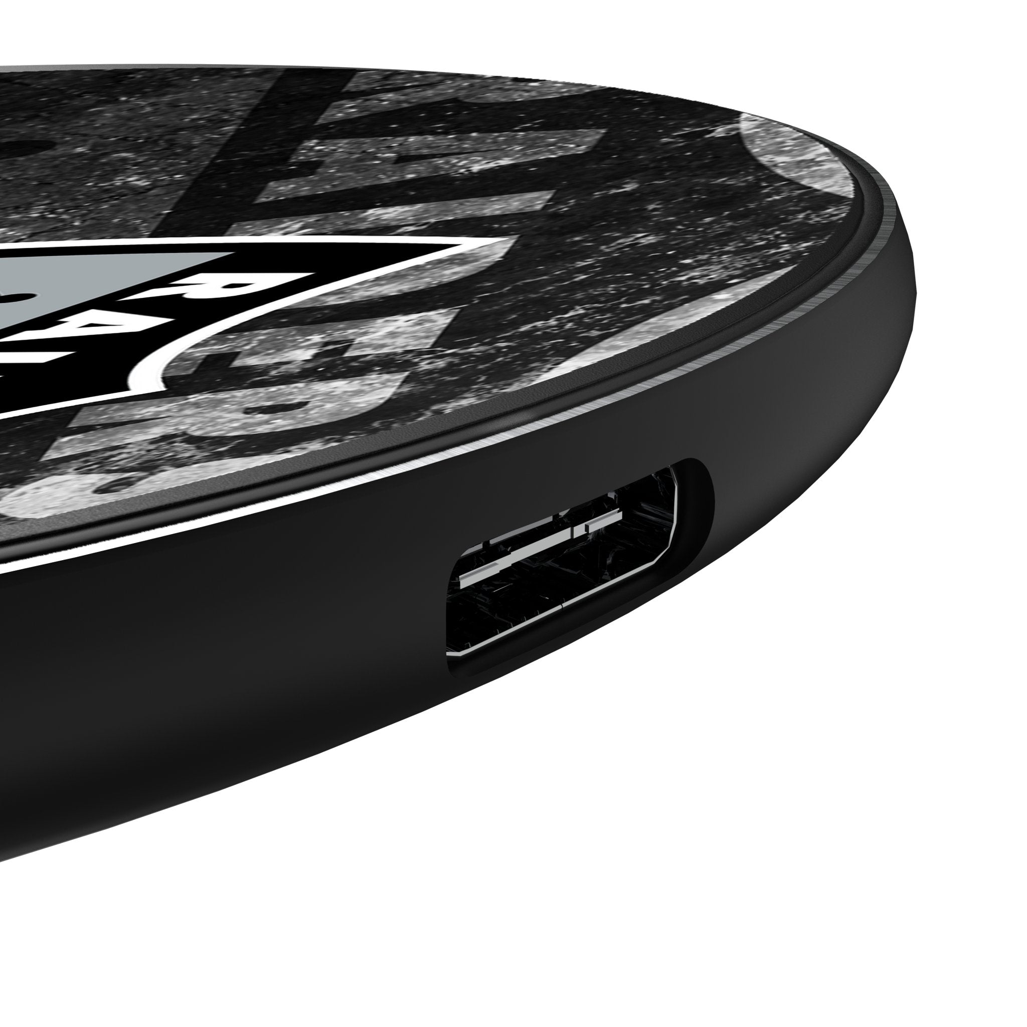 Oakland Raiders 1963 Historic Collection Legendary 15-Watt Wireless Charger - Sports Gifts, Sports Memorabilia, Sports Collectibles, Fan Shop