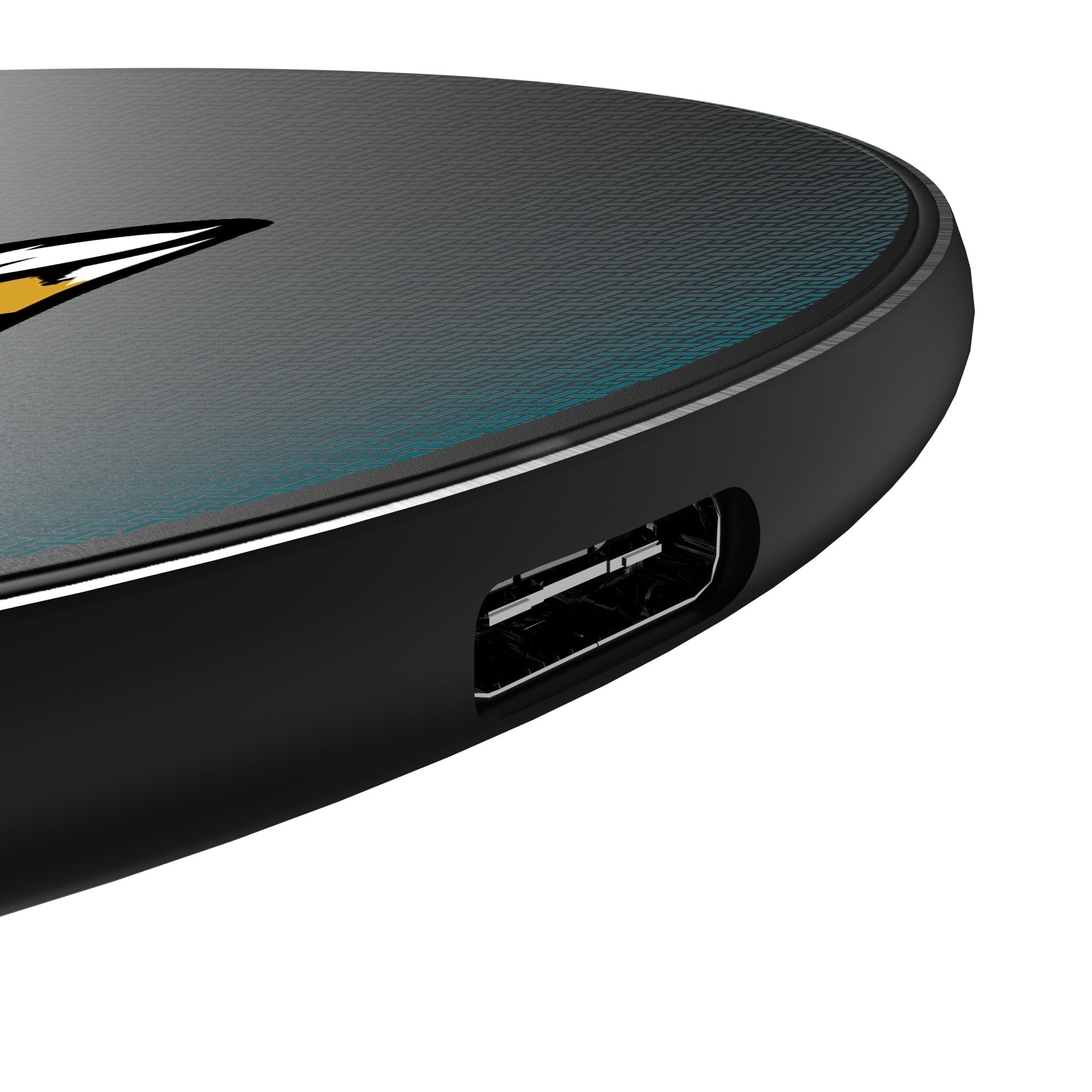 Jacksonville Jaguars Linen 15-Watt Wireless Charger - Sports Gifts, Sports Memorabilia, Sports Collectibles, Fan Shop