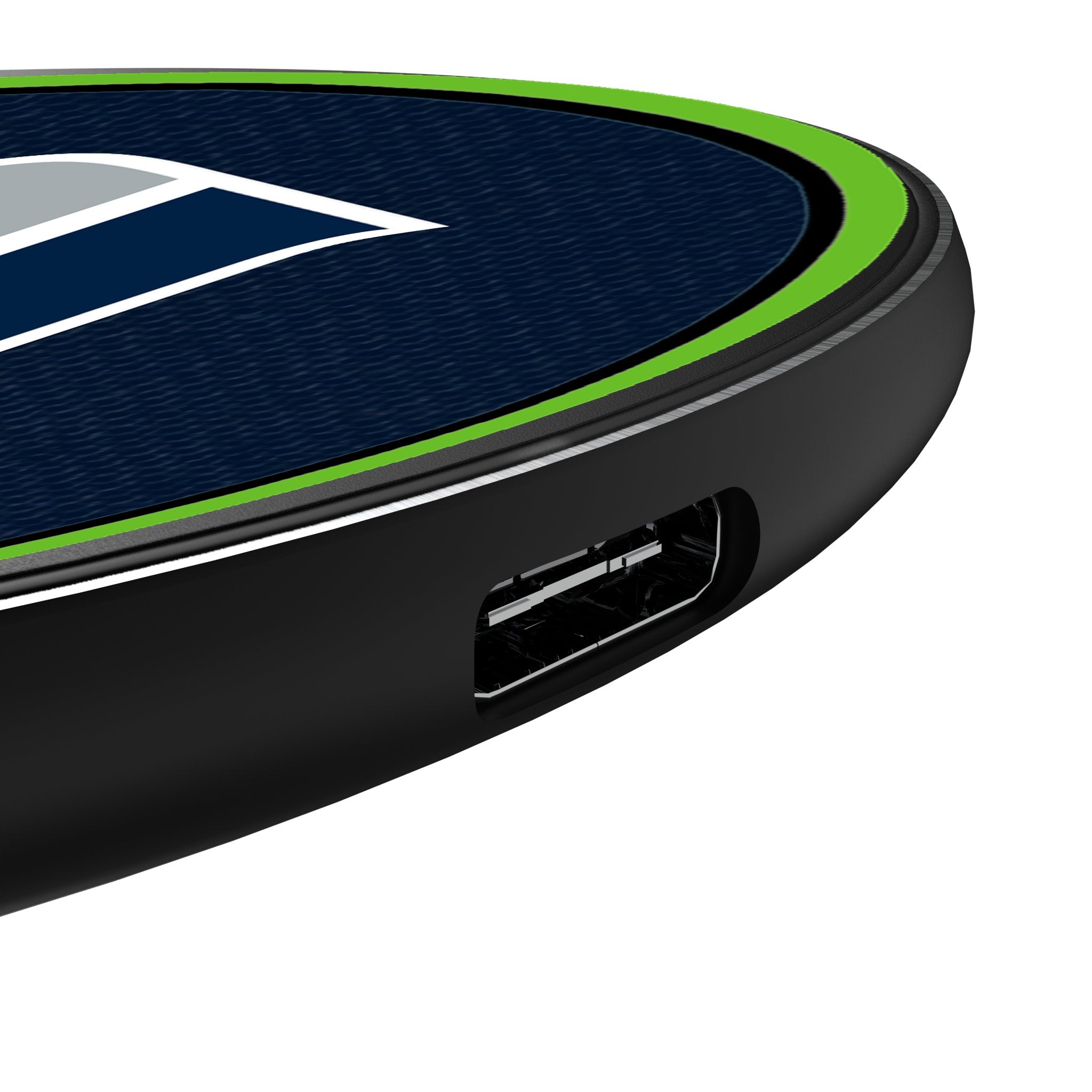 Seattle Seahawks Stripe 15-Watt Wireless Charger - Sports Gifts, Sports Memorabilia, Sports Collectibles, Fan Shop