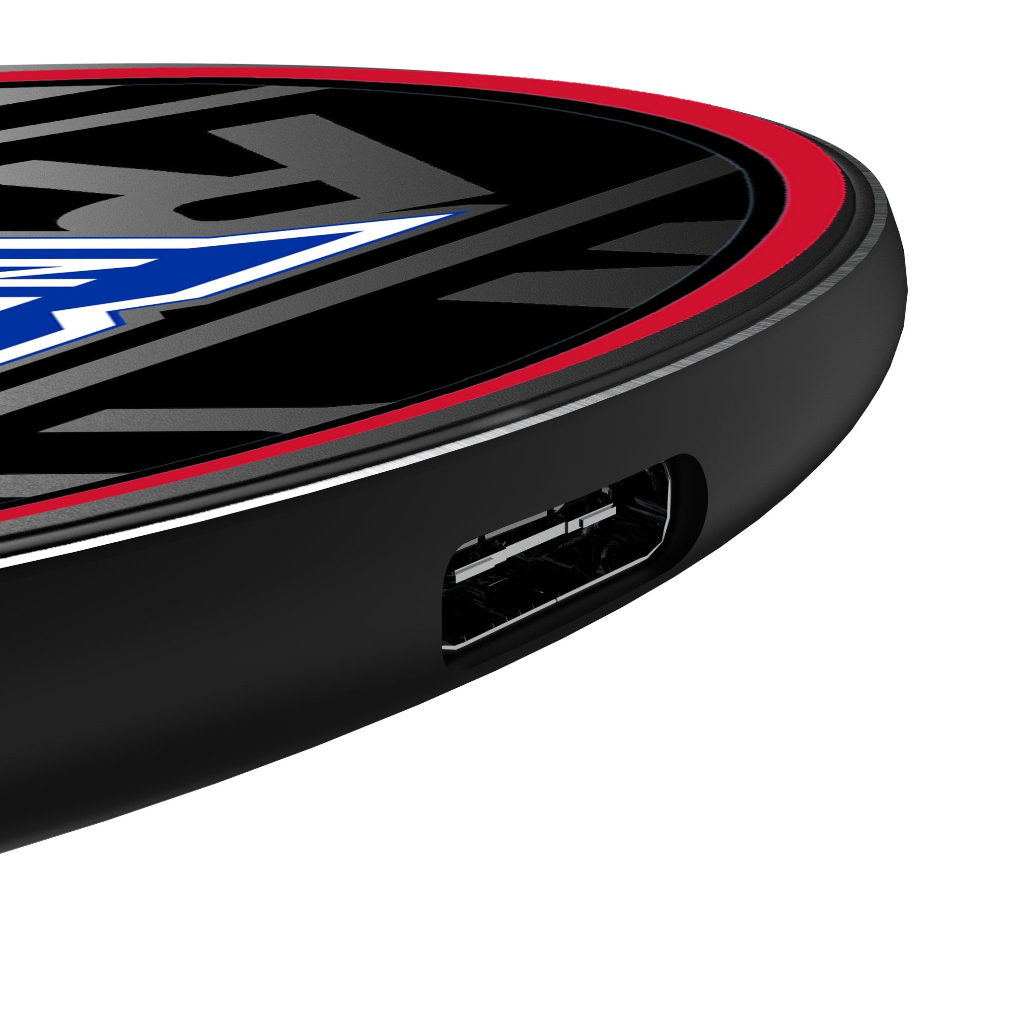 New York Rangers Monocolor Tilt 15-Watt Wireless Charger - Sports Gifts, Sports Memorabilia, Sports Collectibles, Fan Shop