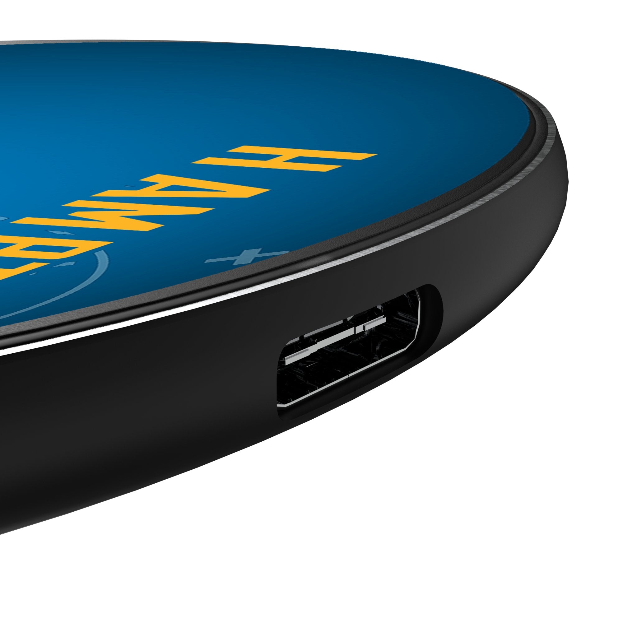Omarion Hampton Los Angeles Chargers 8 Game Tactic 15-Watt Wireless Charger - Sports Gifts, Sports Memorabilia, Sports Collectibles, Fan Shop