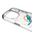 Miami Dolphins Confetti Clear Phone Case for Apple iPhone - Sports Gifts, Sports Memorabilia, Sports Collectibles, Fan Shop