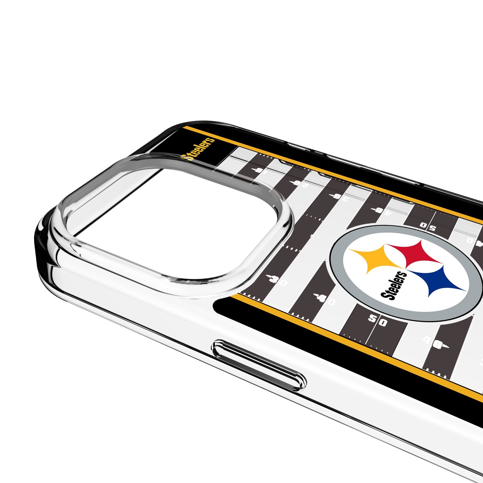 Pittsburgh Steelers Field Clear Phone Case for Apple iPhone - Sports Gifts, Sports Memorabilia, Sports Collectibles, Fan Shop
