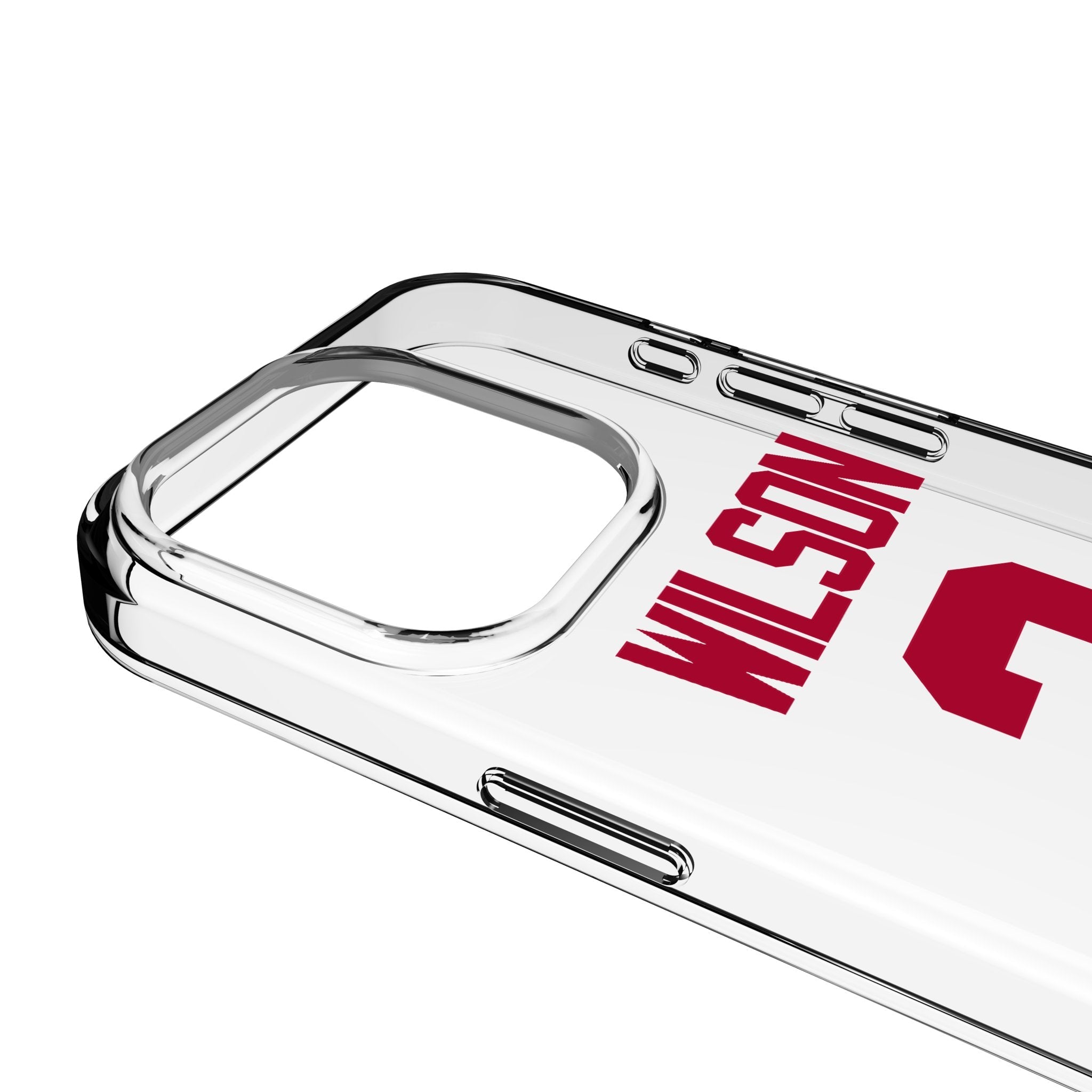 Russell Wilson New York Giants 3 Game Tactic Clear Phone Case for Apple iPhone - Sports Gifts, Sports Memorabilia, Sports Collectibles, Fan Shop