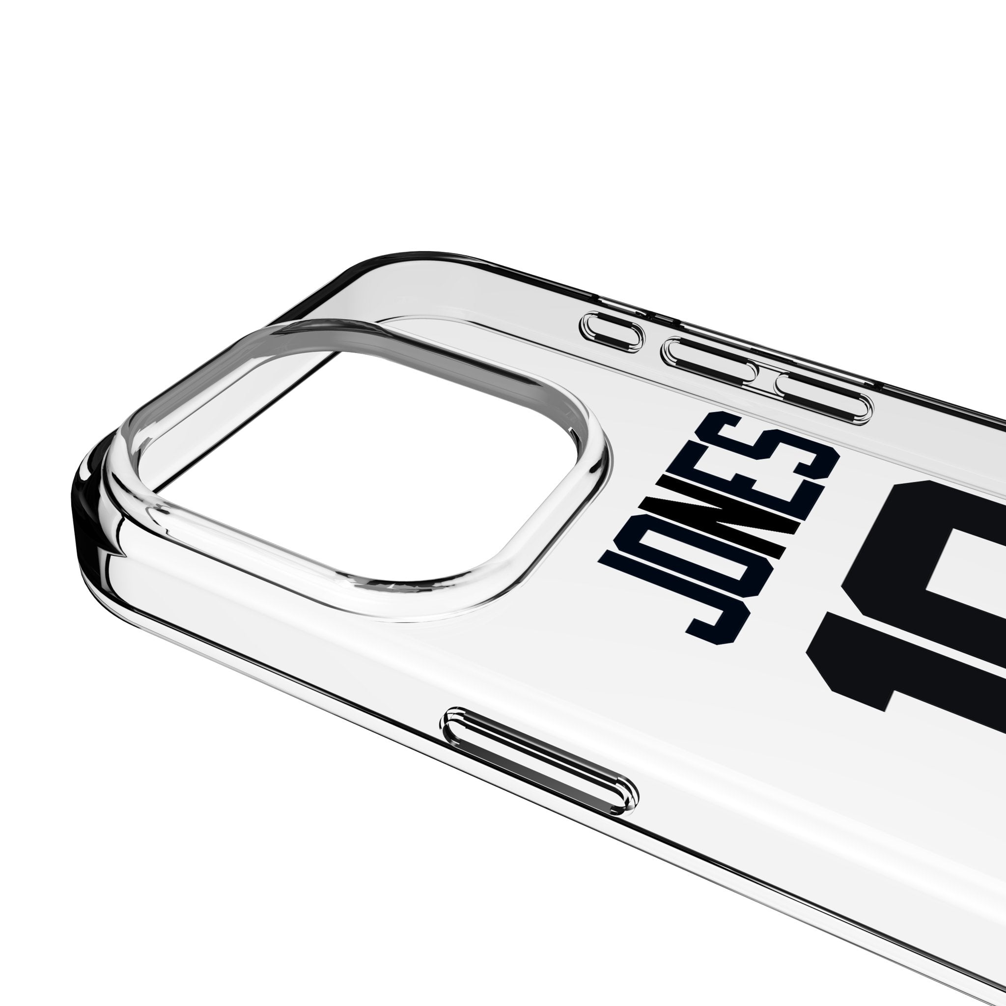 Mac Jones Jacksonville Jaguars 10 Game Tactic Clear Phone Case for Apple iPhone - Sports Gifts, Sports Memorabilia, Sports Collectibles, Fan Shop