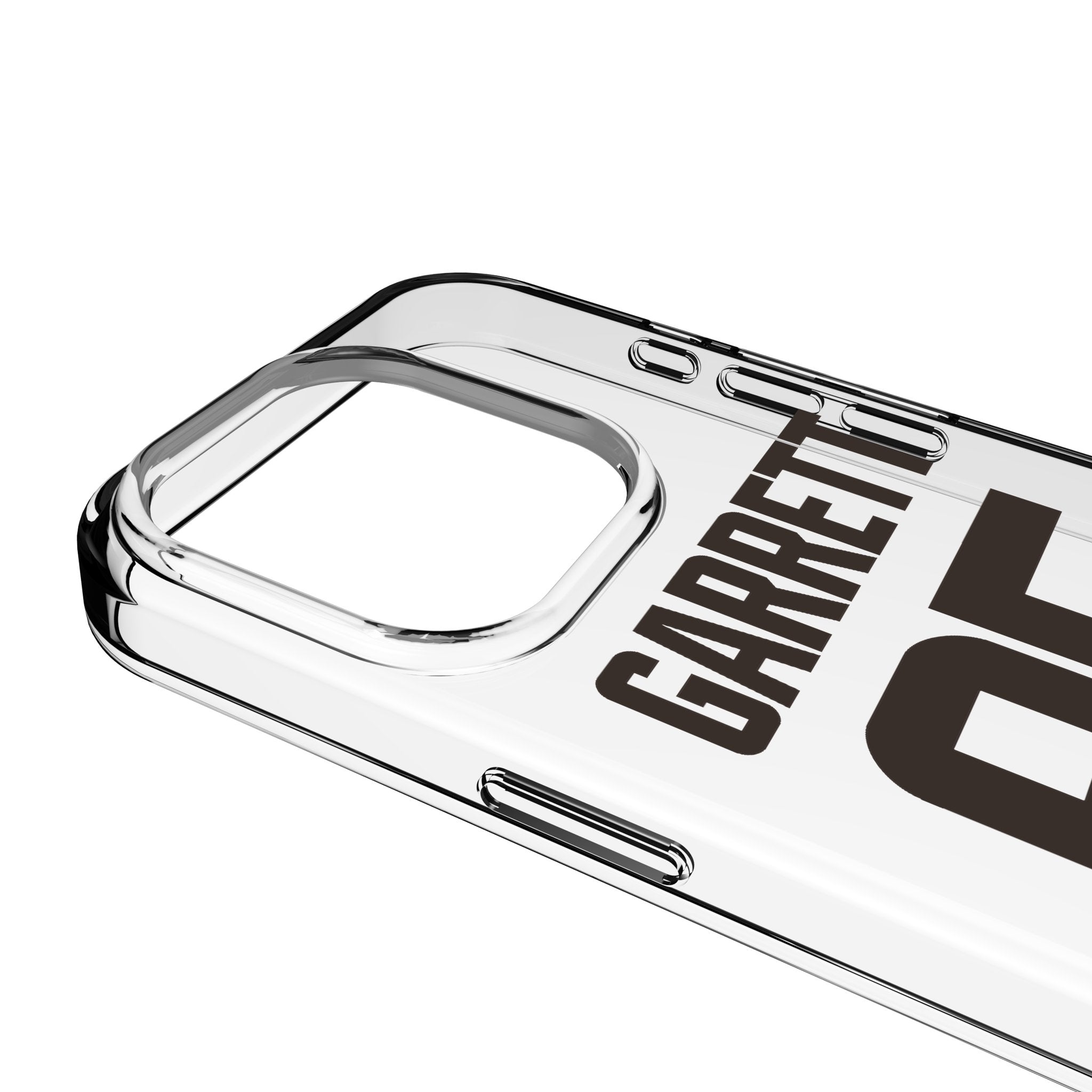 Myles Garrett Cleveland Browns 95 Game Tactic Clear Phone Case for Apple iPhone - Sports Gifts, Sports Memorabilia, Sports Collectibles, Fan Shop