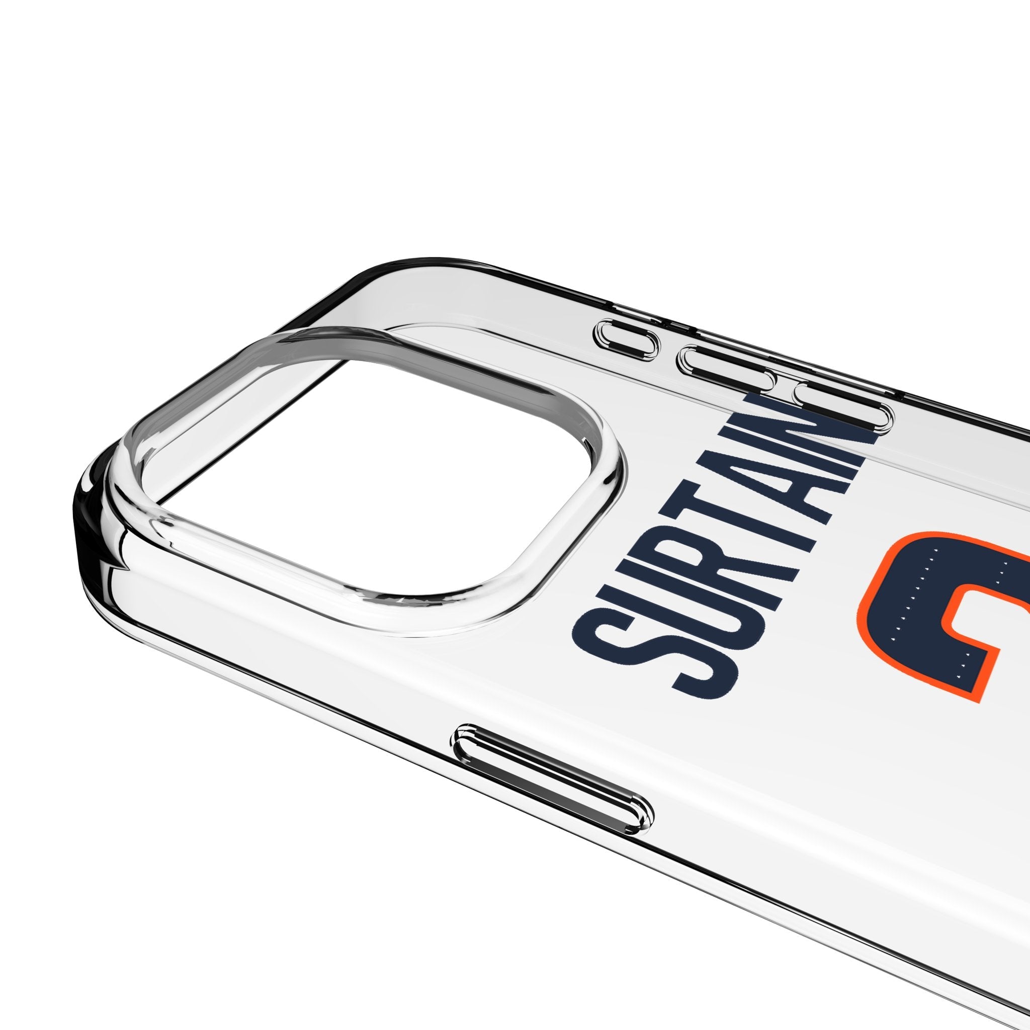 Pat Surtain II Denver Broncos 2 Game Tactic Clear Phone Case for Apple iPhone - Sports Gifts, Sports Memorabilia, Sports Collectibles, Fan Shop