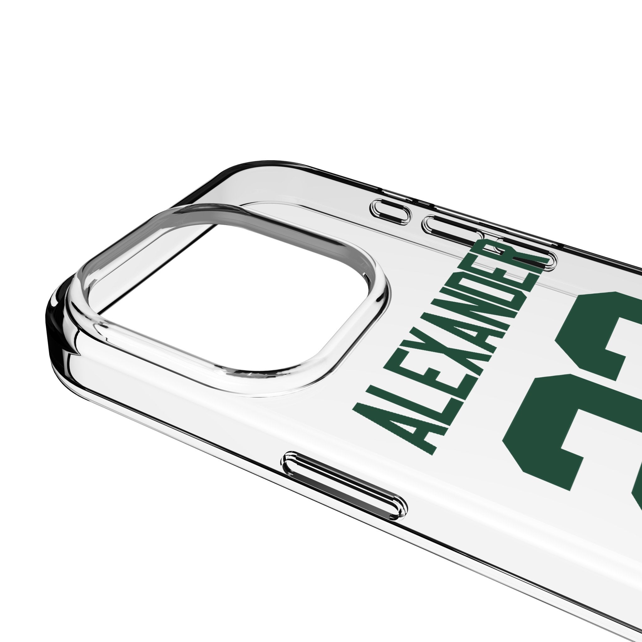 Jaire Alexander Green Bay Packers 23 Game Tactic Clear Phone Case for Apple iPhone - Sports Gifts, Sports Memorabilia, Sports Collectibles, Fan Shop