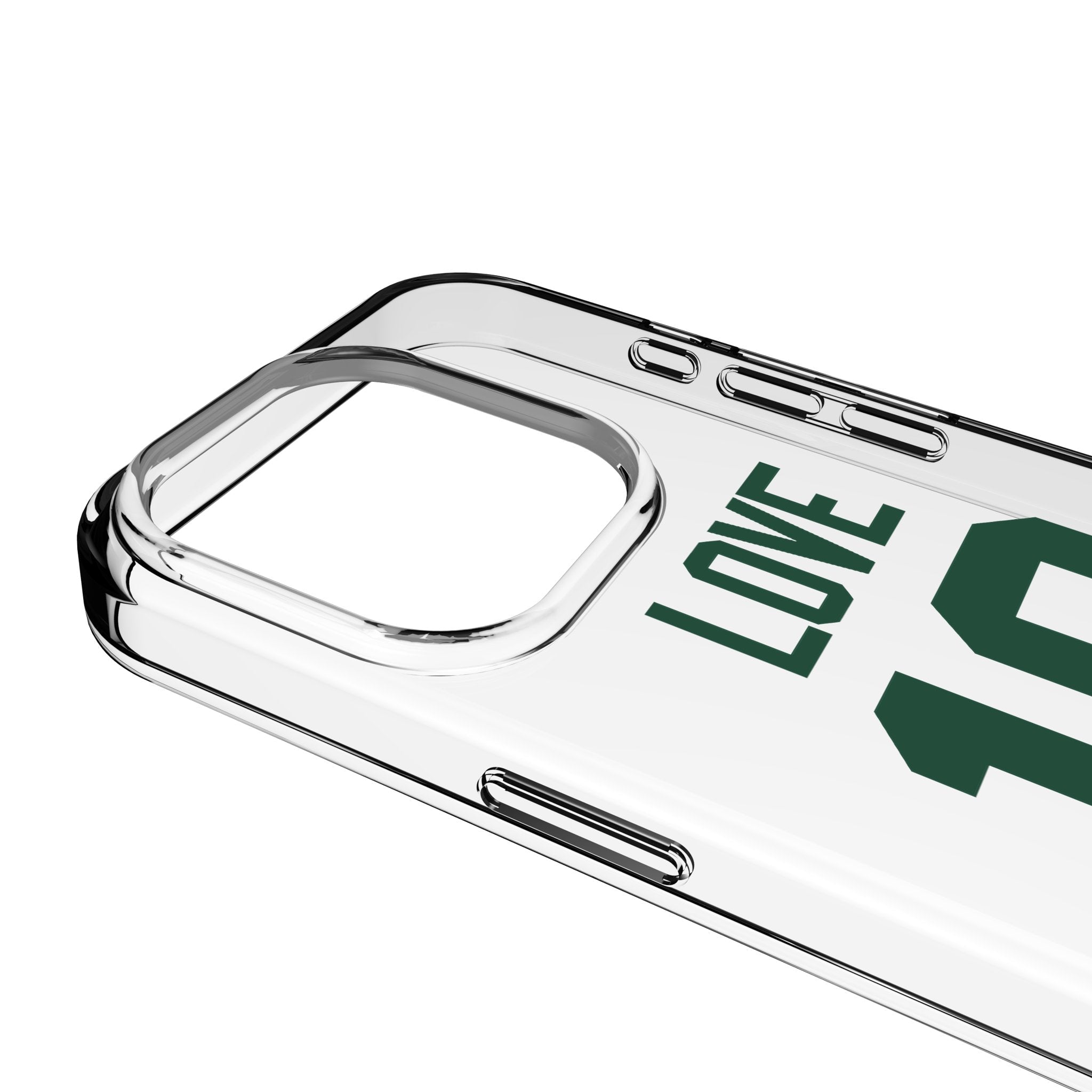 Jordan Love Green Bay Packers 10 Game Tactic Clear Phone Case for Apple iPhone - Sports Gifts, Sports Memorabilia, Sports Collectibles, Fan Shop