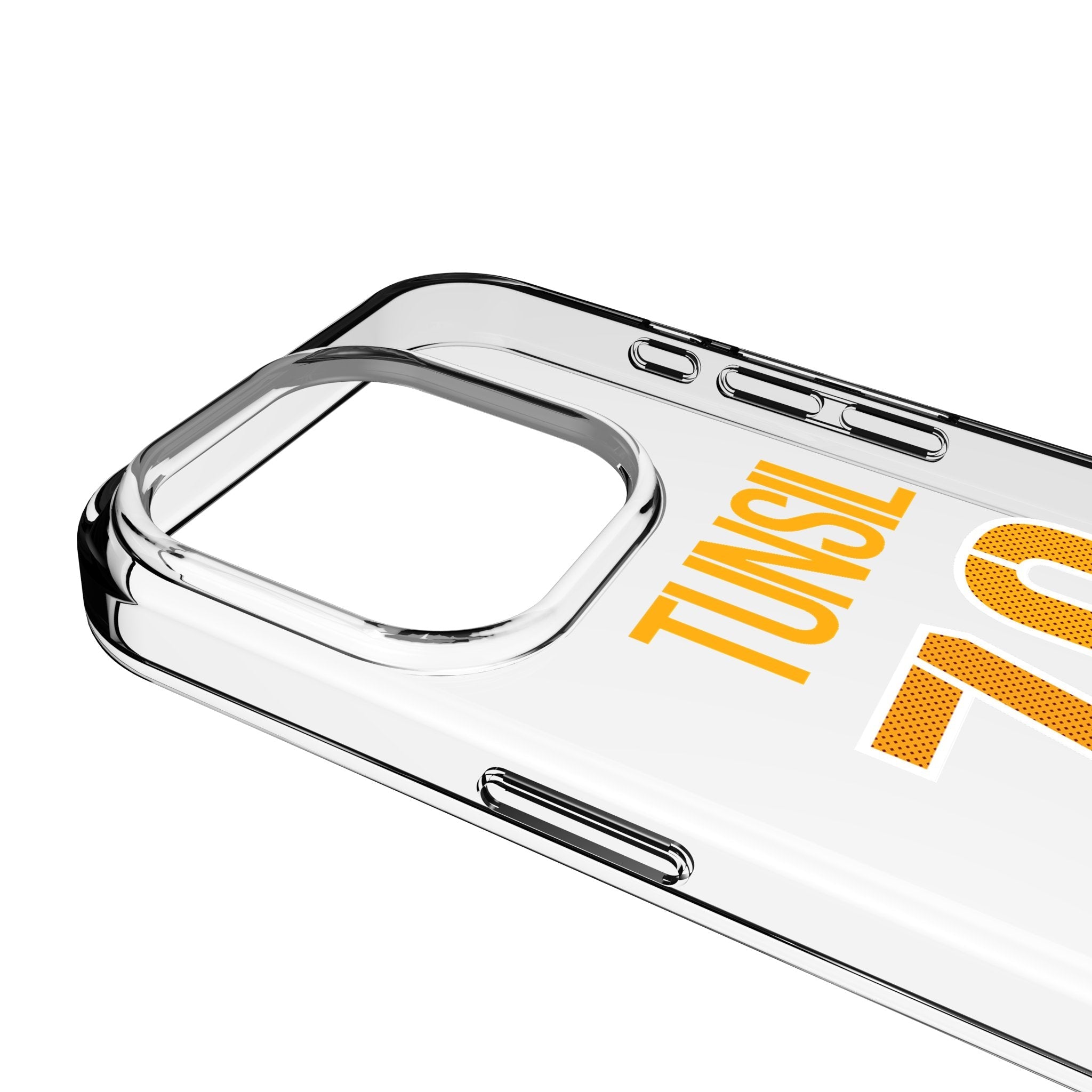 Laremy Tunsil Washington Commanders 78 Game Tactic Clear Phone Case for Apple iPhone - Sports Gifts, Sports Memorabilia, Sports Collectibles, Fan Shop