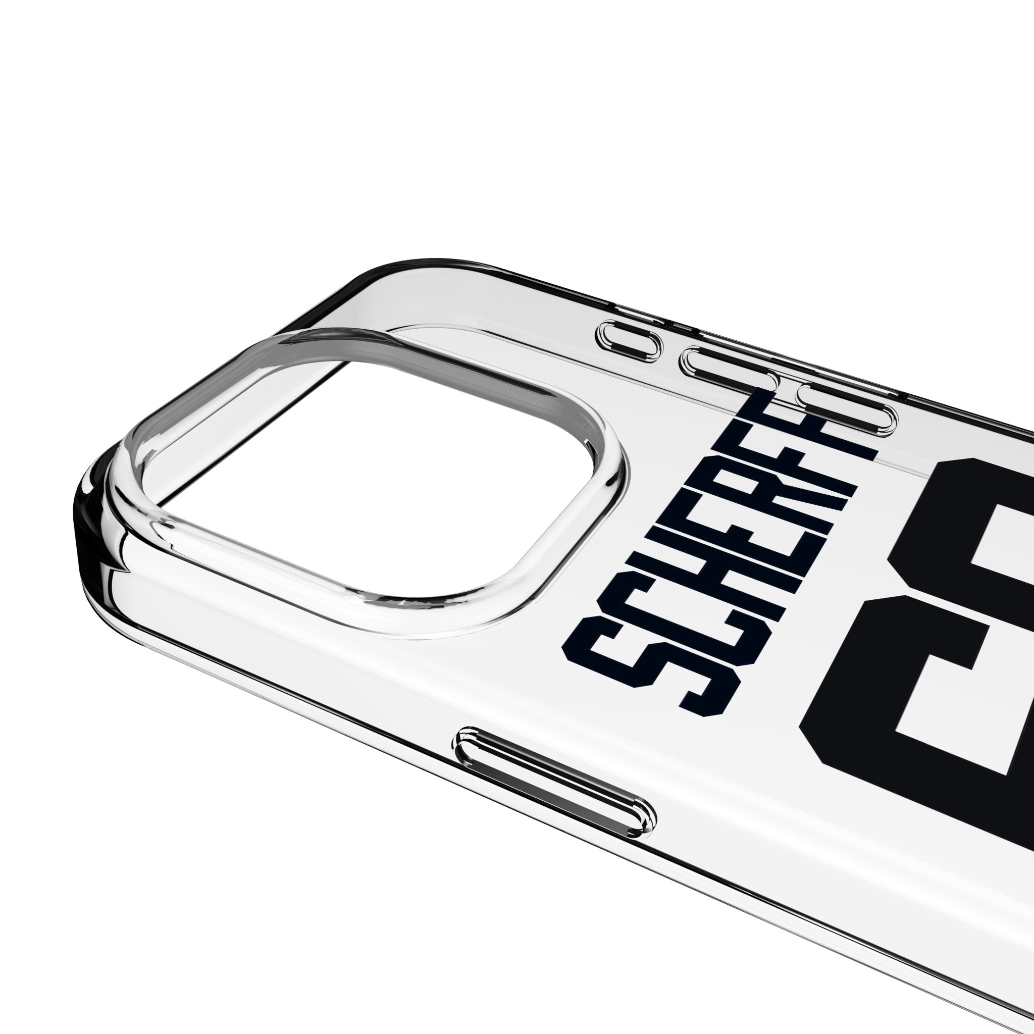 Brandon Scherff Jacksonville Jaguars 68 Game Tactic Clear Phone Case for Apple iPhone - Sports Gifts, Sports Memorabilia, Sports Collectibles, Fan Shop