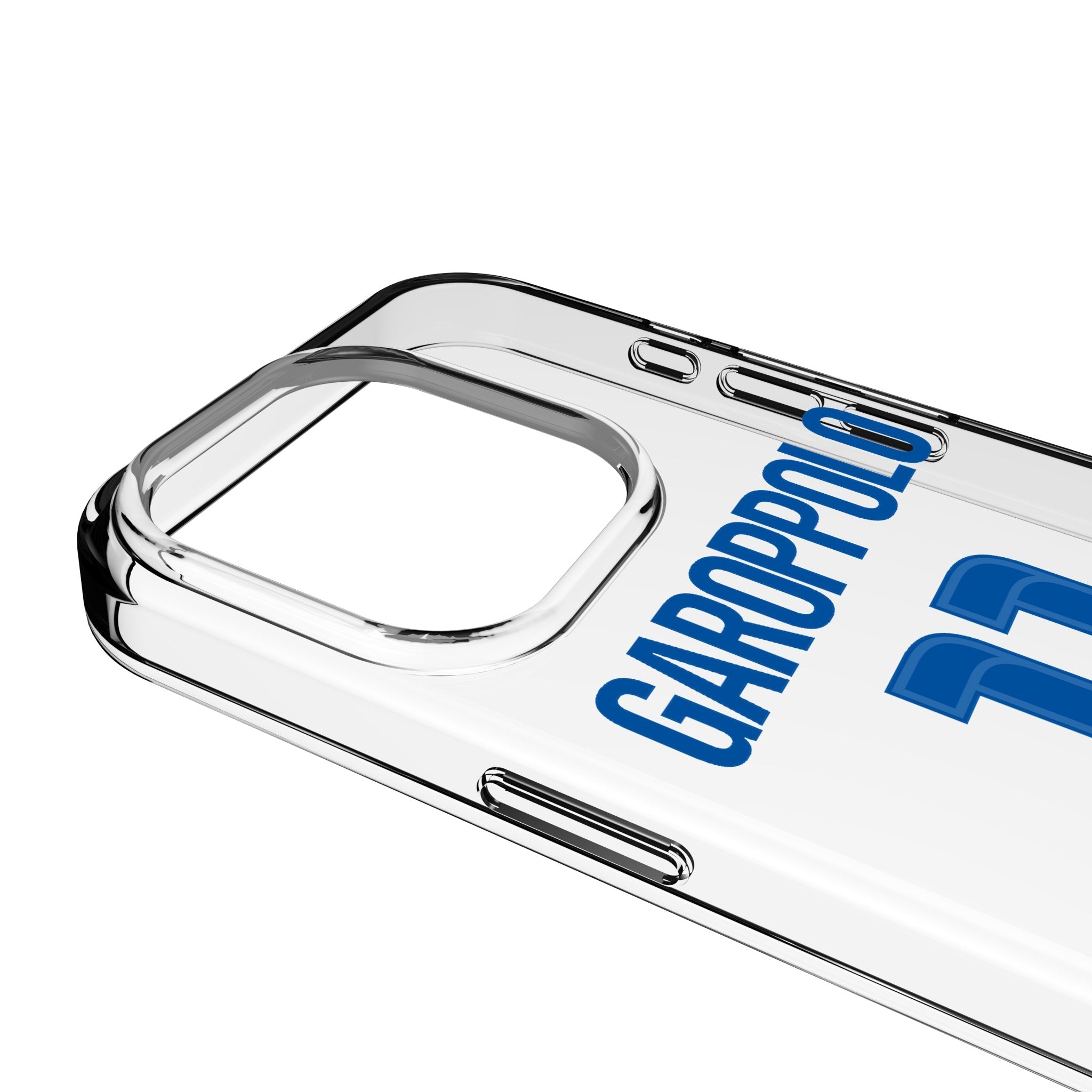 Jimmy Garoppolo Los Angeles Rams 11 Game Tactic Clear Phone Case for Apple iPhone - Sports Gifts, Sports Memorabilia, Sports Collectibles, Fan Shop