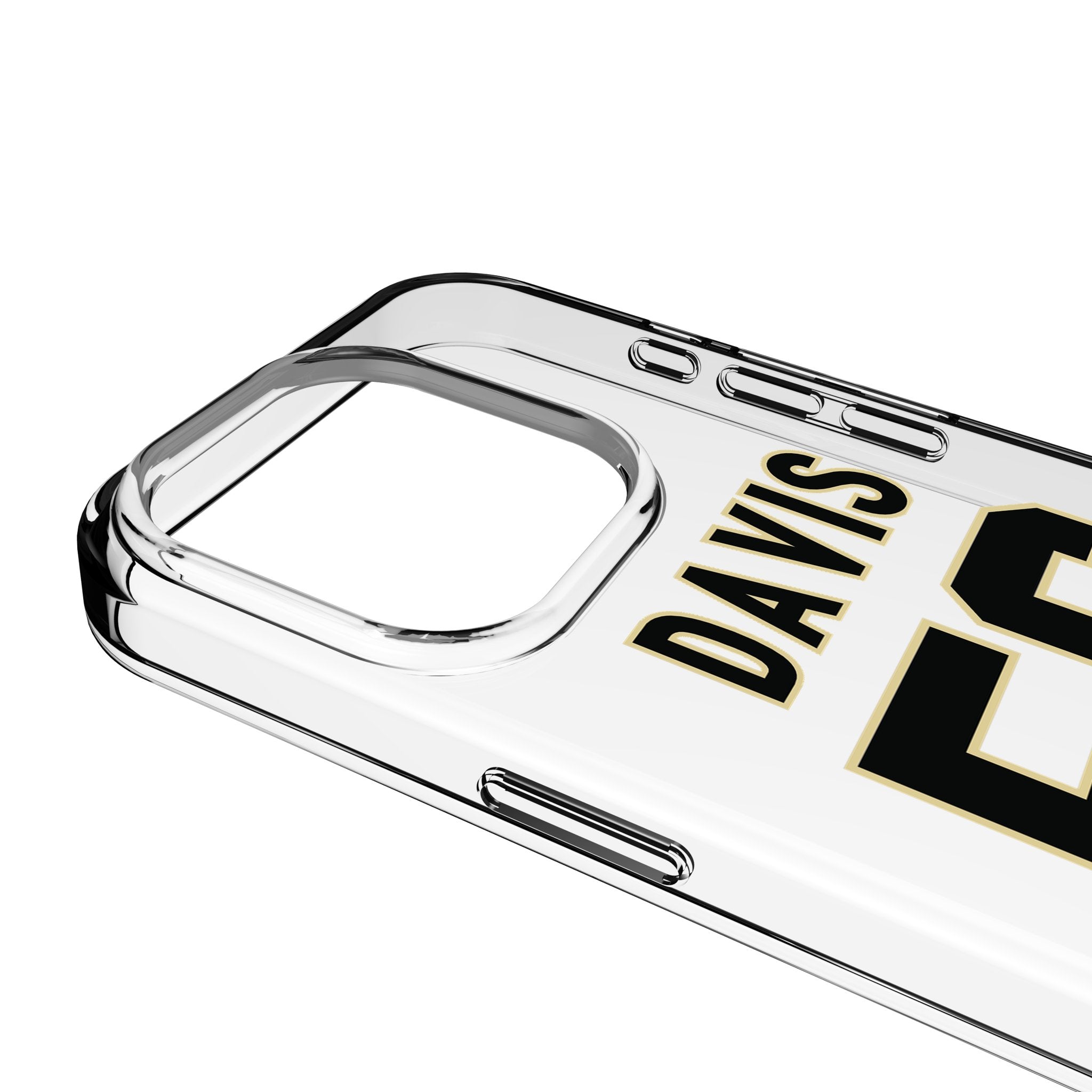 Demario Davis New Orleans Saints 56 Game Tactic Clear Phone Case for Apple iPhone - Sports Gifts, Sports Memorabilia, Sports Collectibles, Fan Shop
