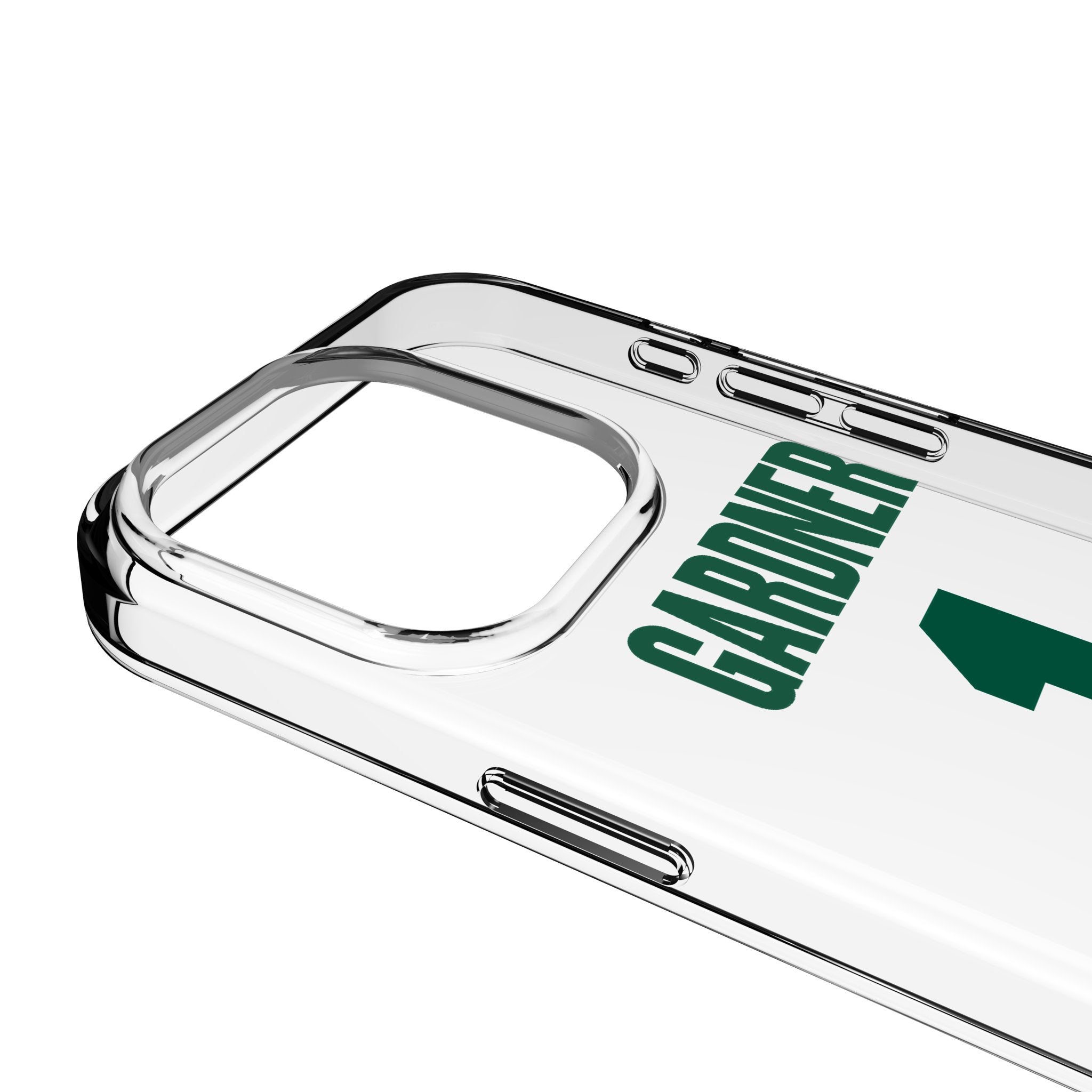 Sauce Gardner New York Jets 1 Game Tactic Clear Phone Case for Apple iPhone - Sports Gifts, Sports Memorabilia, Sports Collectibles, Fan Shop
