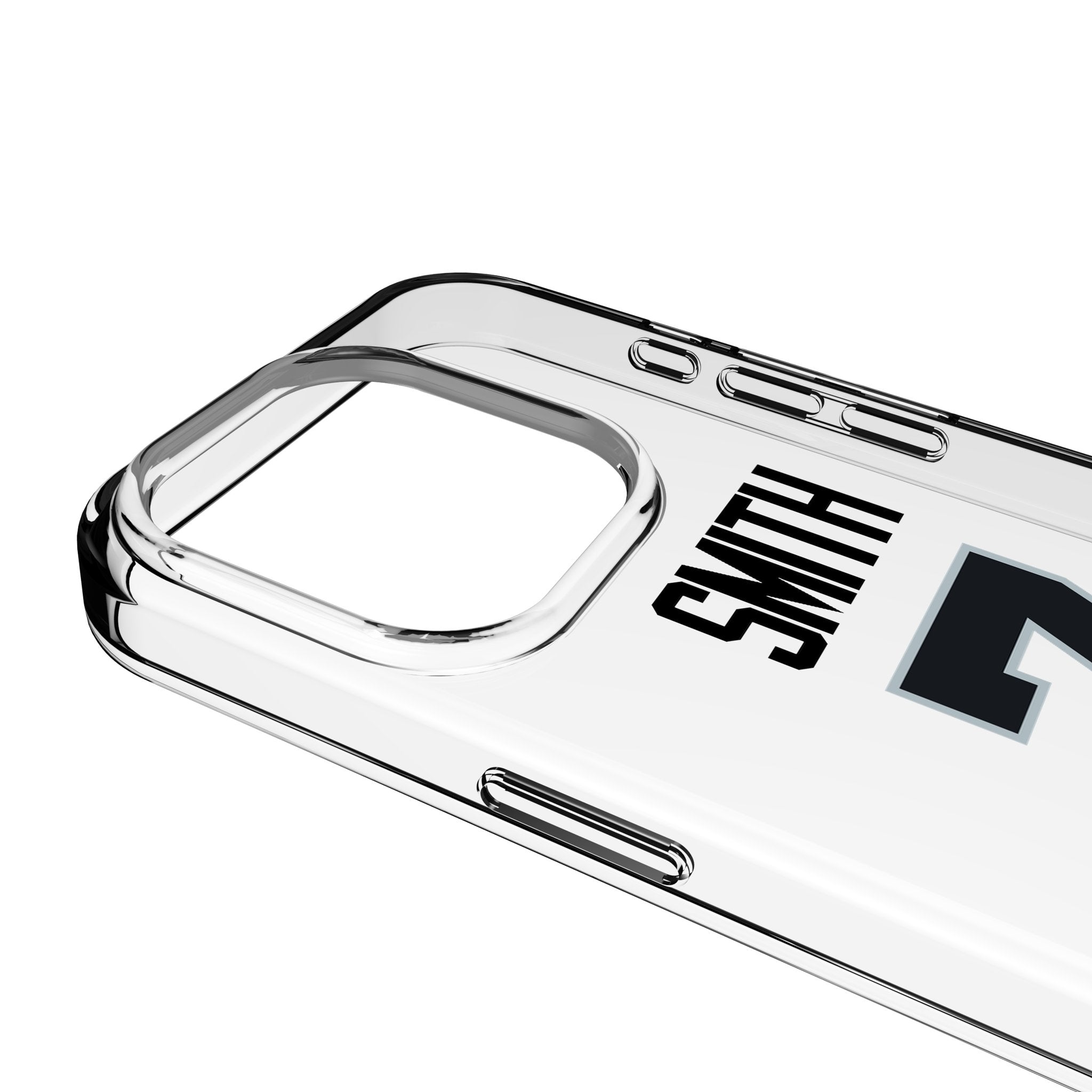 Geno Smith Las Vegas Raiders 7 Game Tactic Clear Phone Case for Apple iPhone - Sports Gifts, Sports Memorabilia, Sports Collectibles, Fan Shop